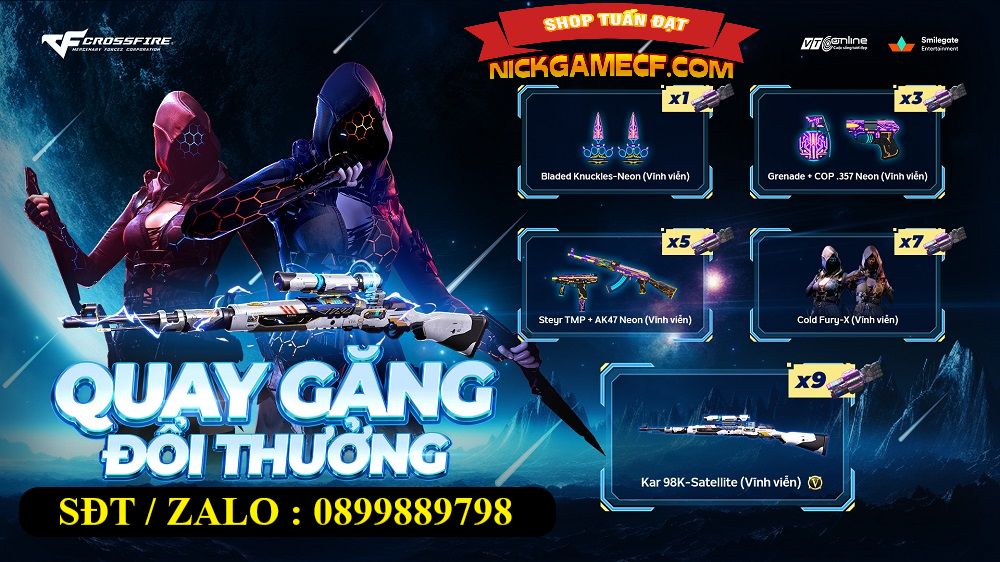 ACC CỎ CÓ 80 QCMM FREE - 30K / 1 ACC