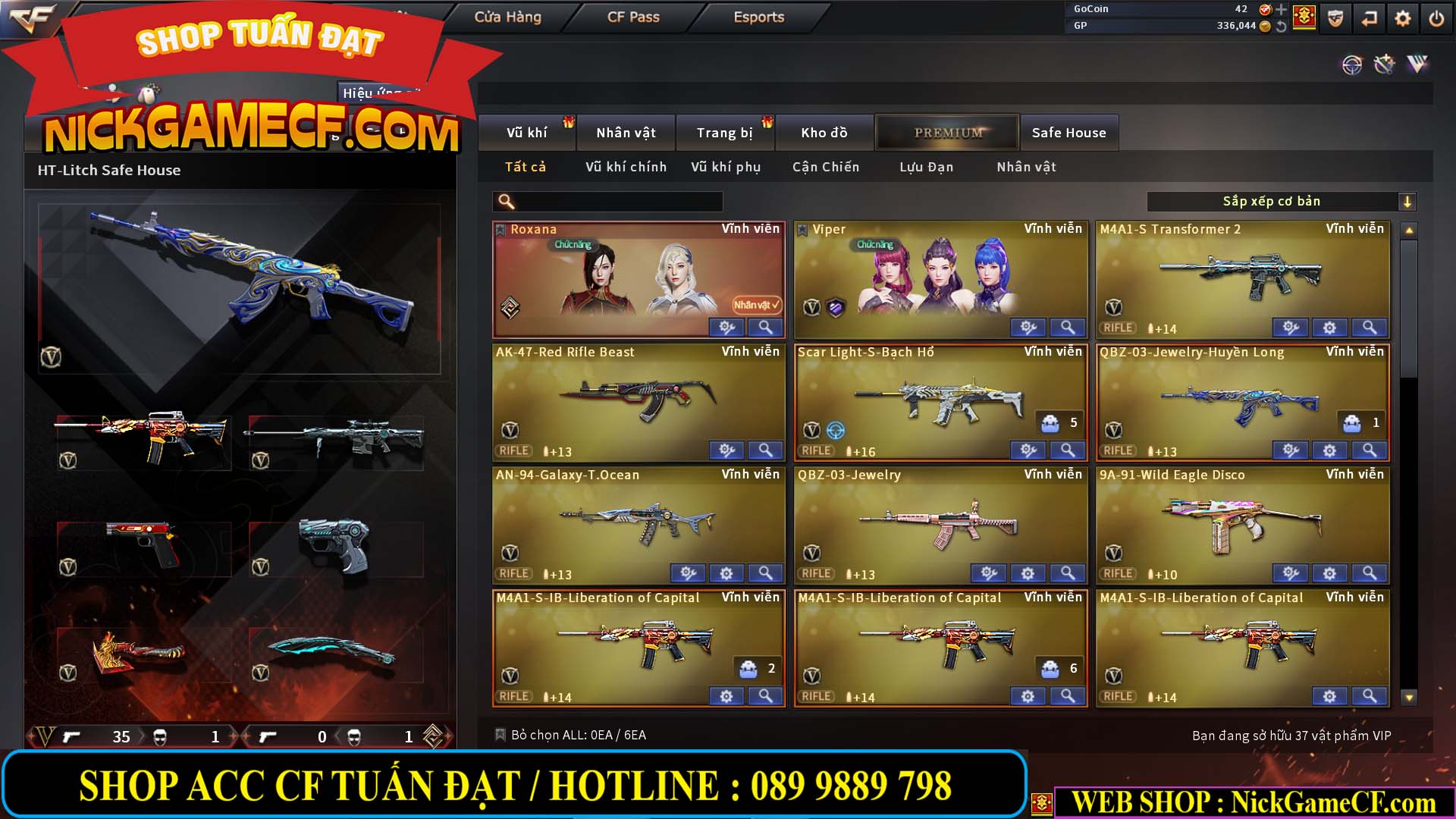 MÃ CF13098 - GIÁ : 5M2 - CHIẾN C4 - AI MODE - 37 VIP - VIP5