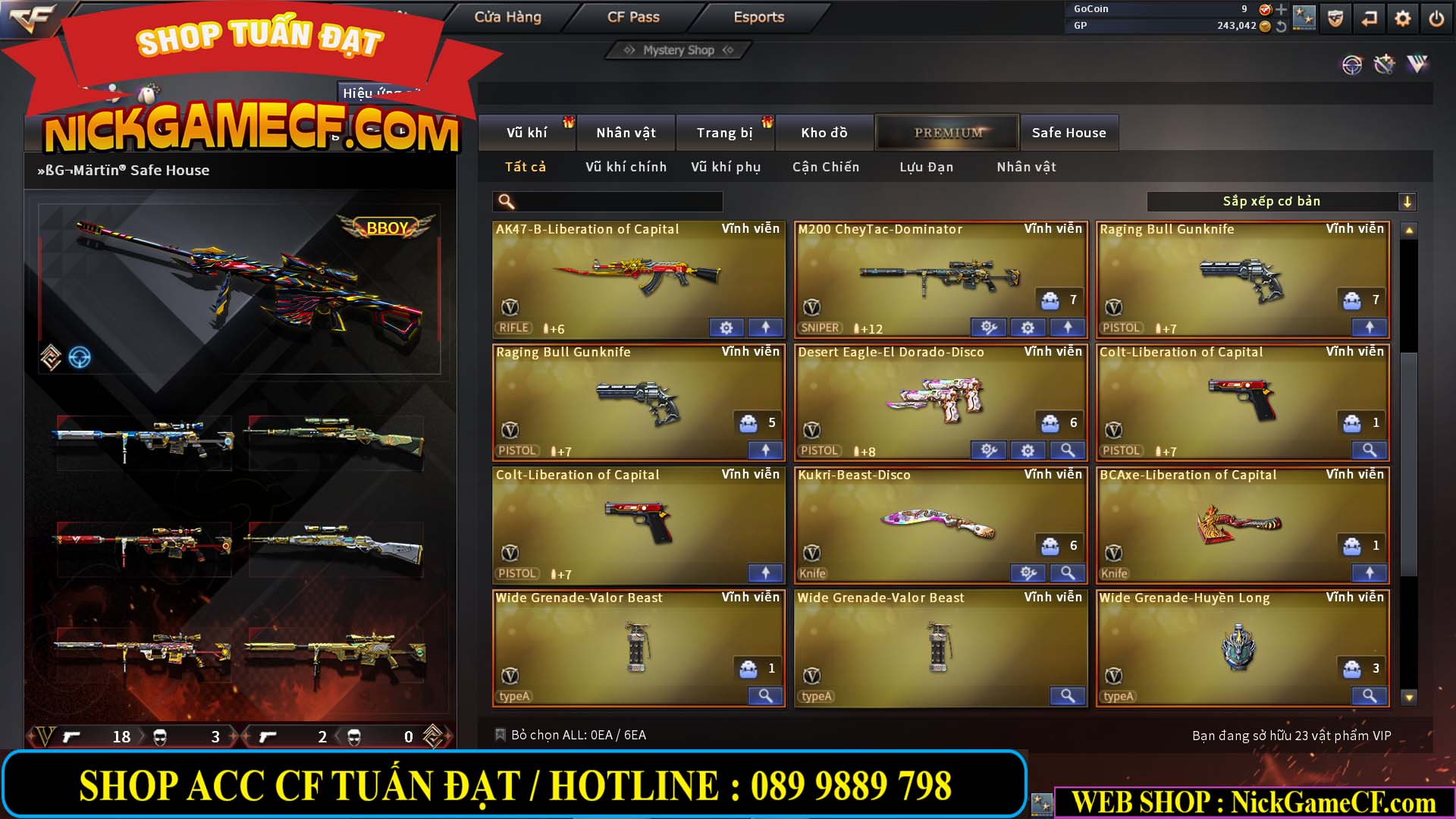 MÃ CF13256 - GIÁ : 4999K - CHIẾN C4 - SNIP SIÊU NÉT - VIP6