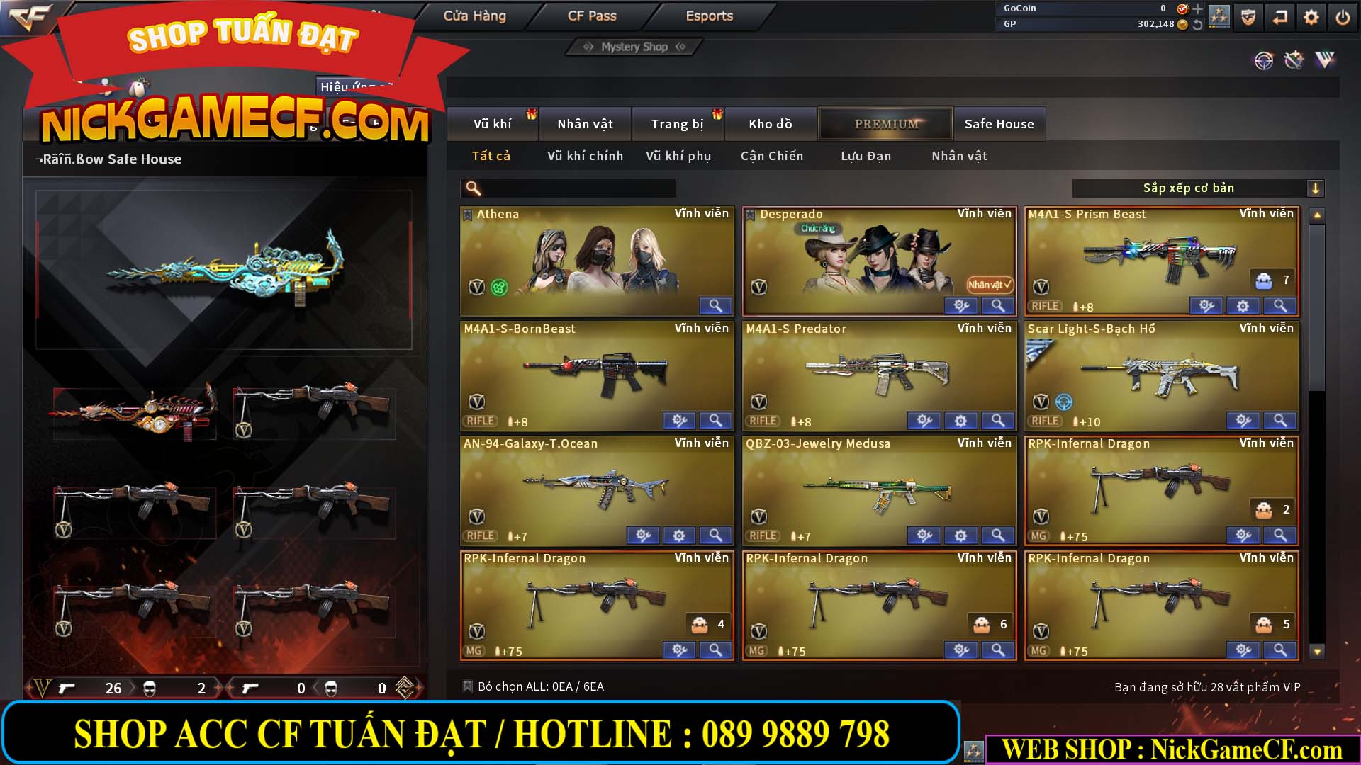 MÃ CF13639 - GIÁ : 6M5 - FULL ZOM SIÊU XINH - 28 VIP - VIP4