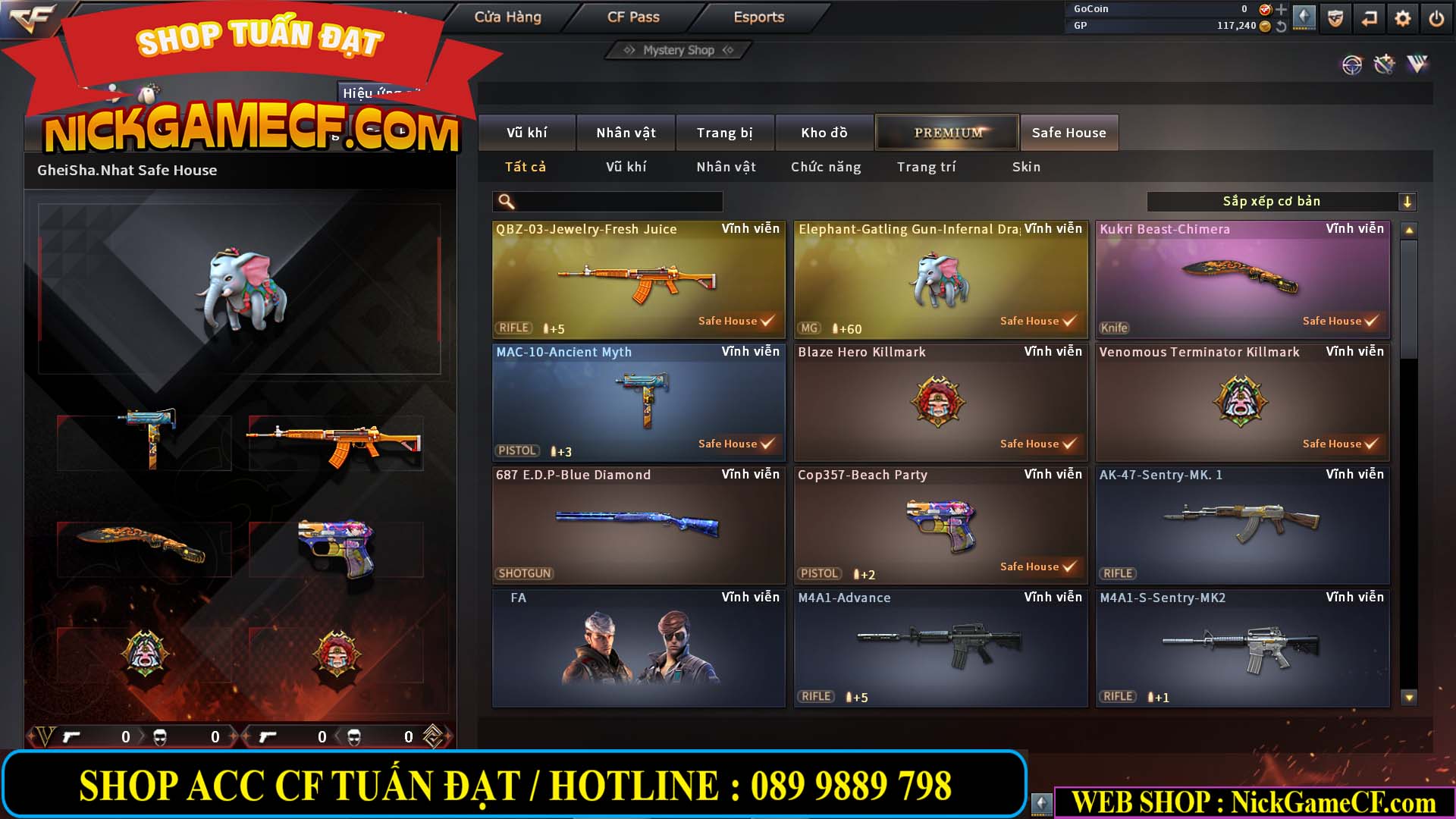 MÃ CF13660 - GIÁ : 550K - VOI SIÊU NHỎ XINH