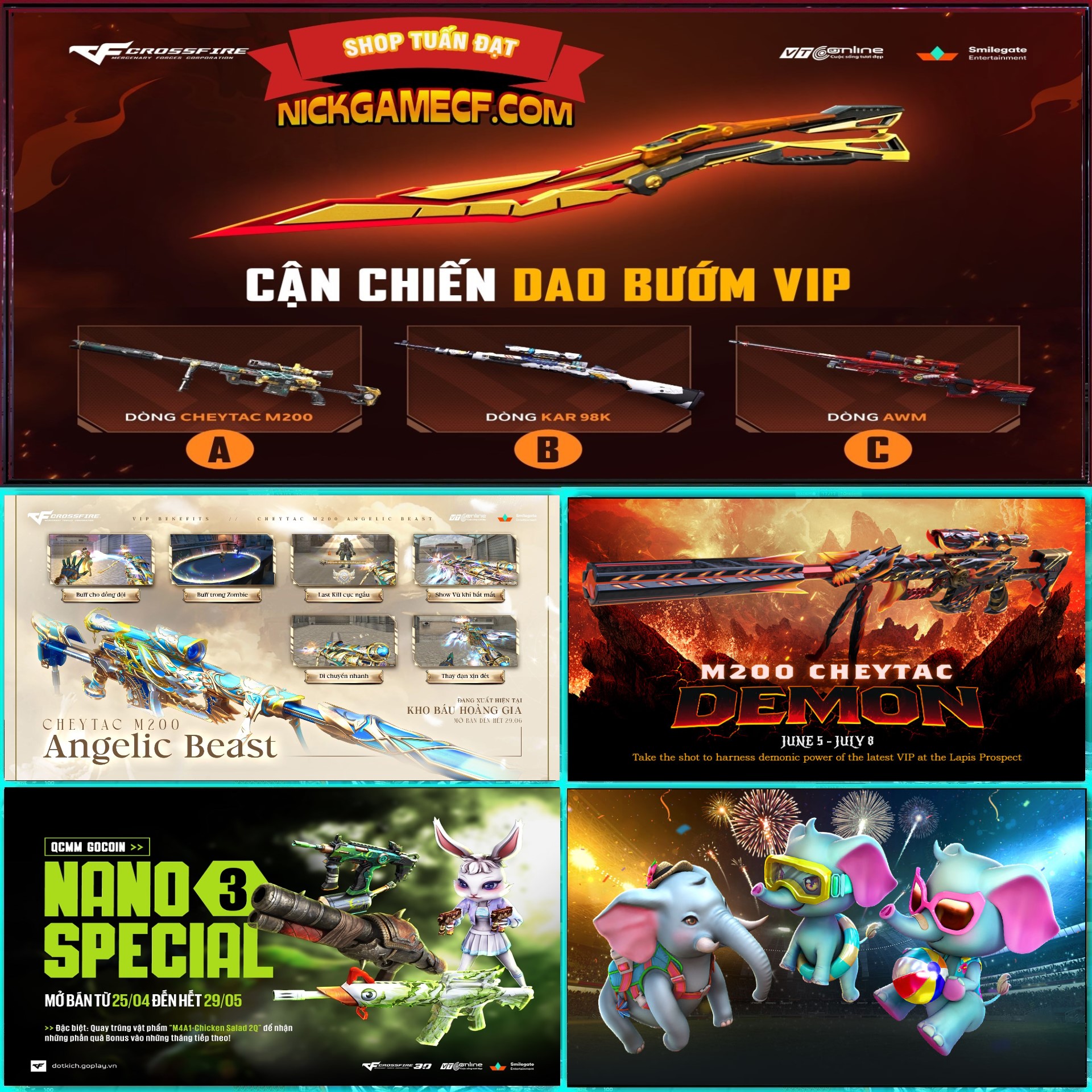 MÃ CF13731 - GIÁ : 4999K - CHIẾN C4 SIÊU HÓT - 19 VIP + 1K GO LÊN VIP6