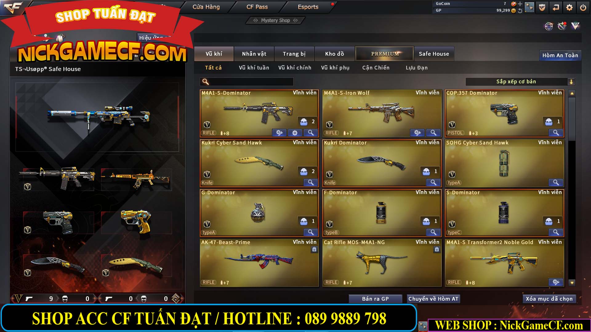 MÃ CF13744 - GIÁ : 1899K - CHIẾN C4 ĐẸP - VIP4 WEB