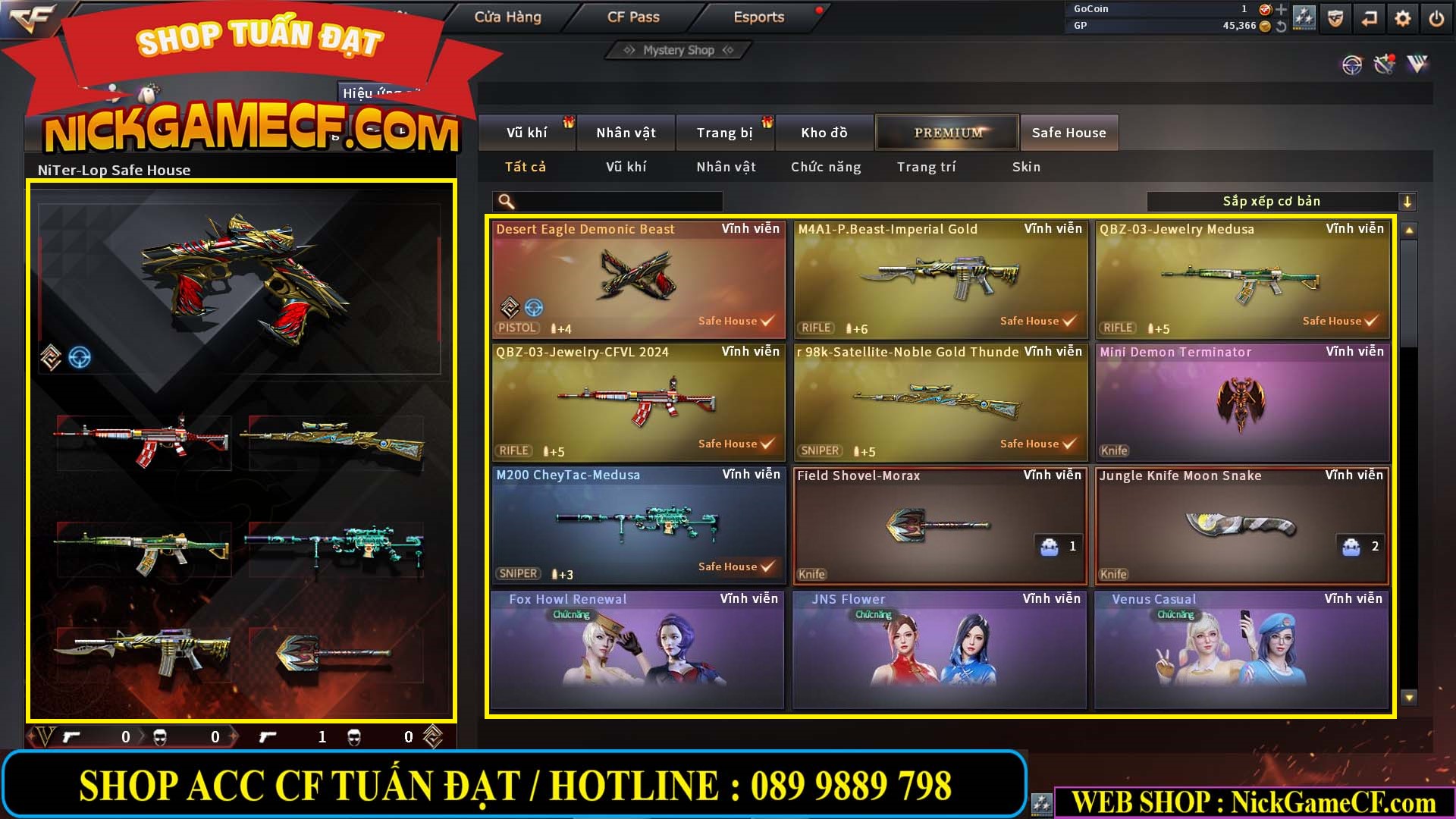 MÃ CF13768 - GIÁ : 850K - CHIẾN C4 SIÊU NHỎ XINH