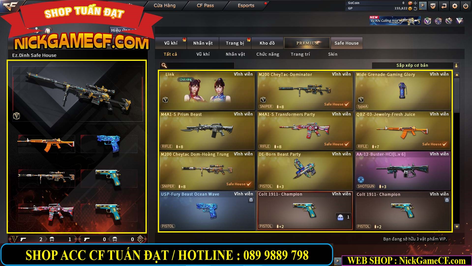MÃ CF14083 - GIÁ : 1050K - CHIẾN C4 NHỎ XINH - VIP2
