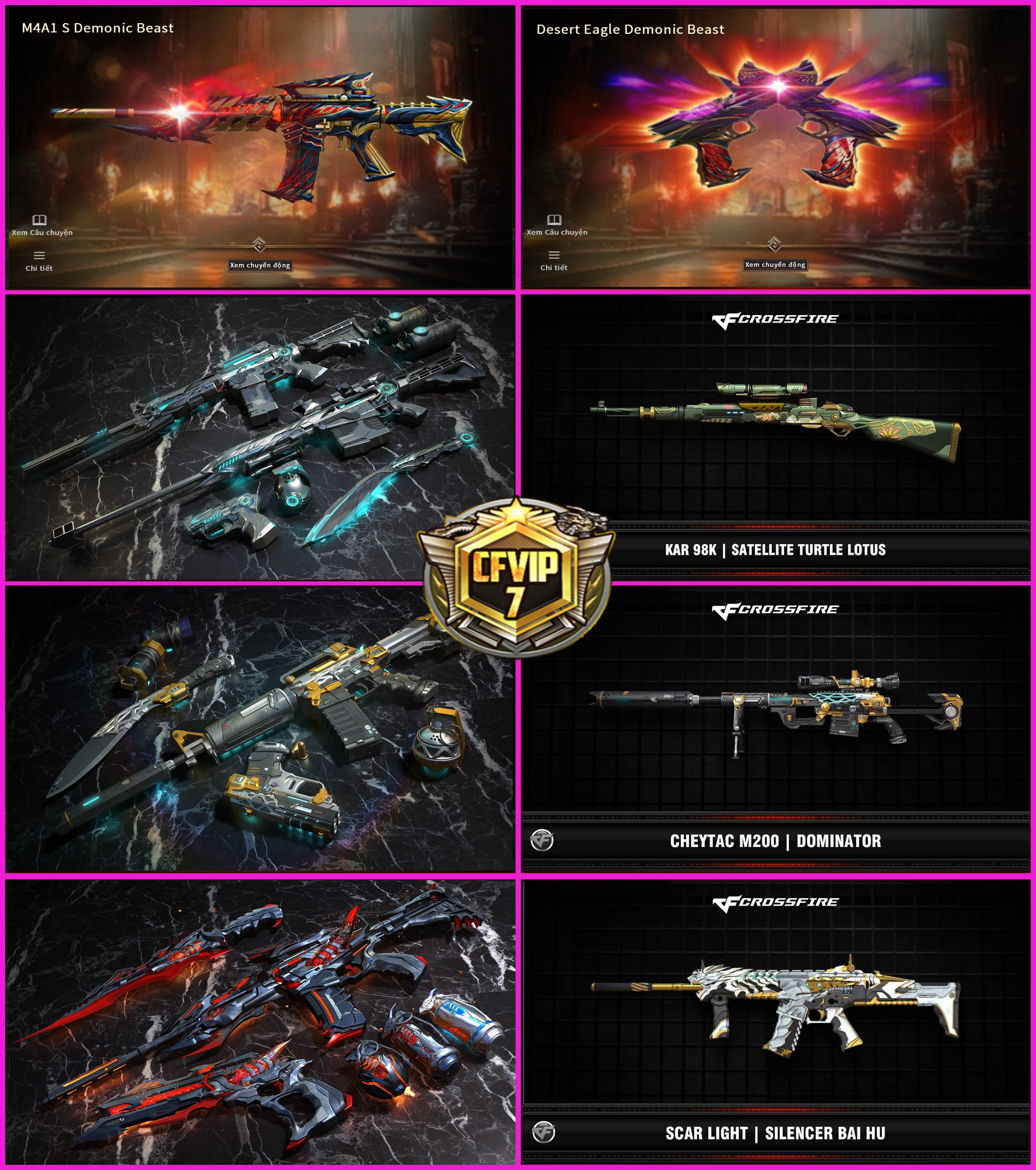 MÃ CF14449 - GIÁ : 8M5 - CHIẾN C4 + AI NHỎ - 59 VIP - VIP7