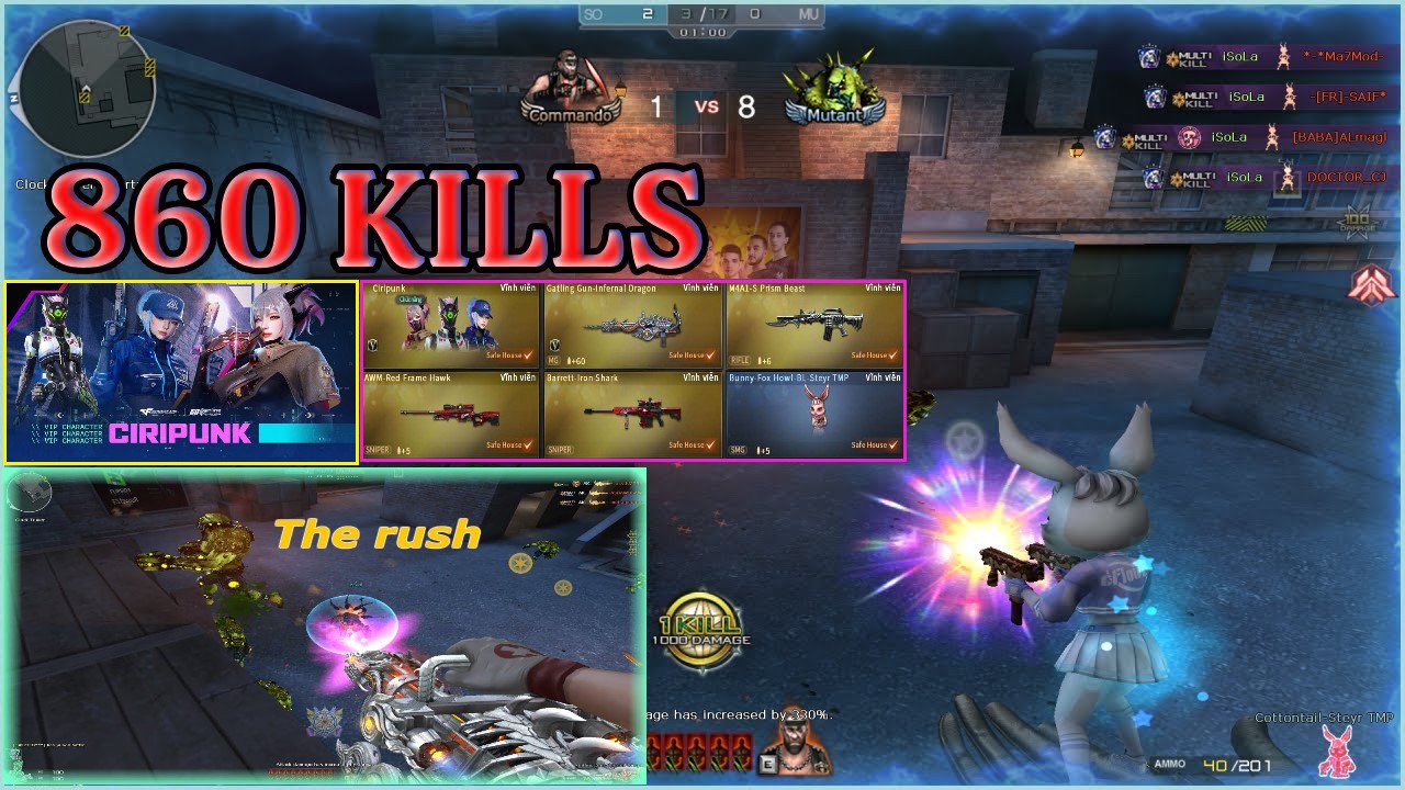 MÃ CF14715 - GIÁ : 950K - CHIẾN ZOM SIÊU XINH - VIP1 WEB