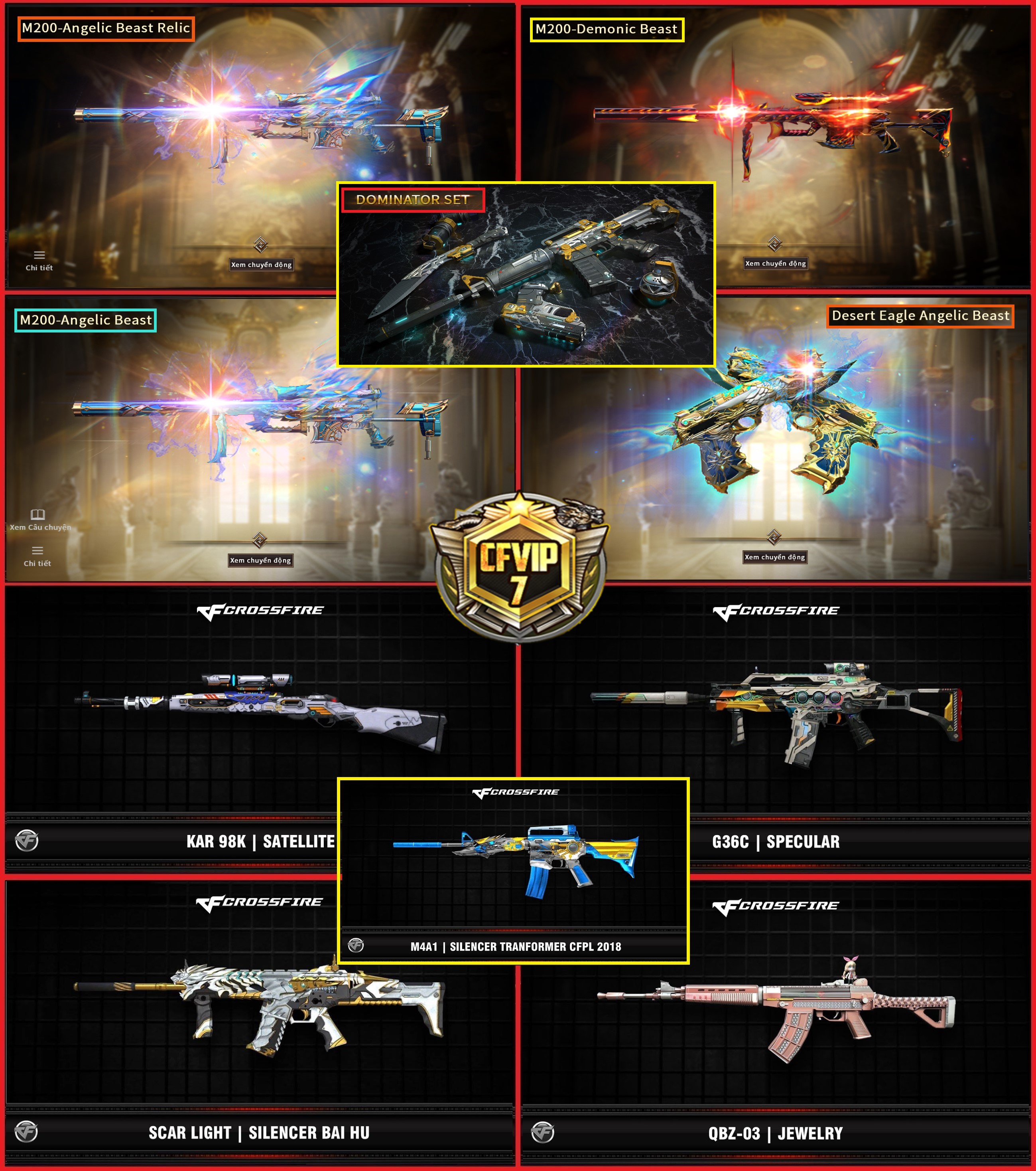 MÃ CF15251 - GIÁ : 6M5 - CHIẾN C4 SIÊU XỊN XÒ - VIP7