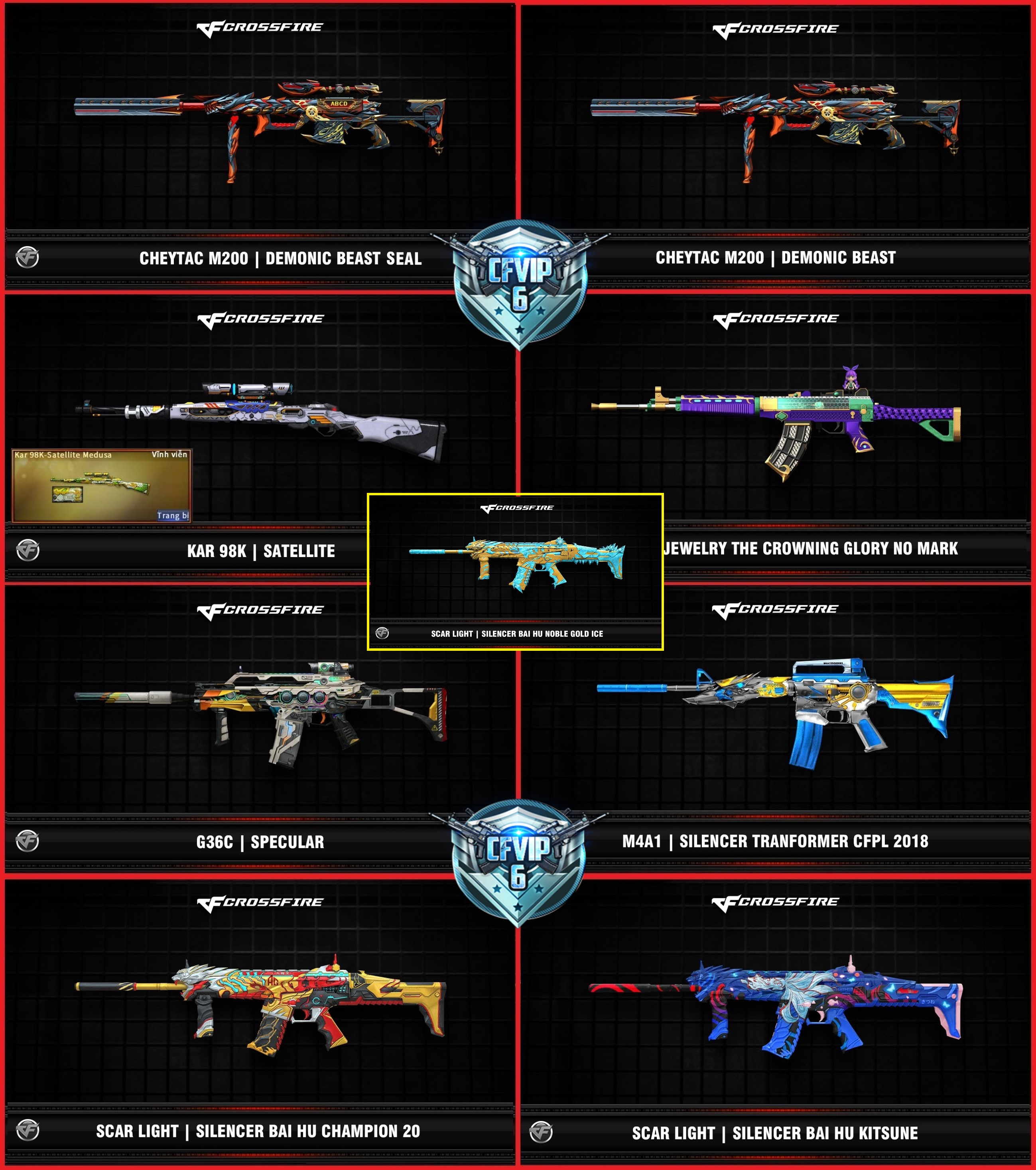 MÃ CF15258 - GIÁ : 5M8 - CHIẾN C4 SIÊU HÓT - 23 VIP - VIP6