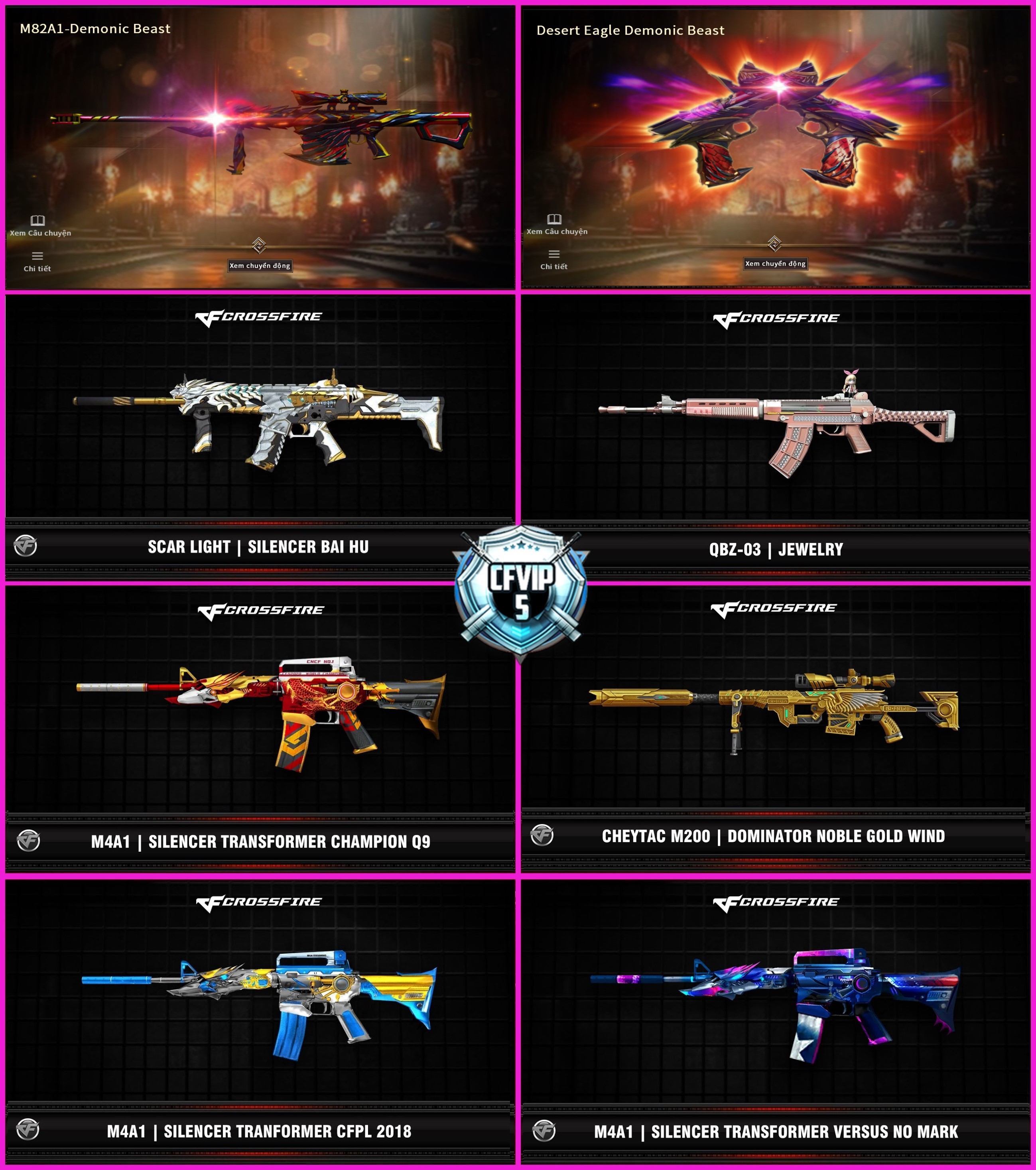 MÃ CF15282 - GIÁ : 2850K - CHIẾN C4 SIÊU XINH - 23 VIP - VIP5