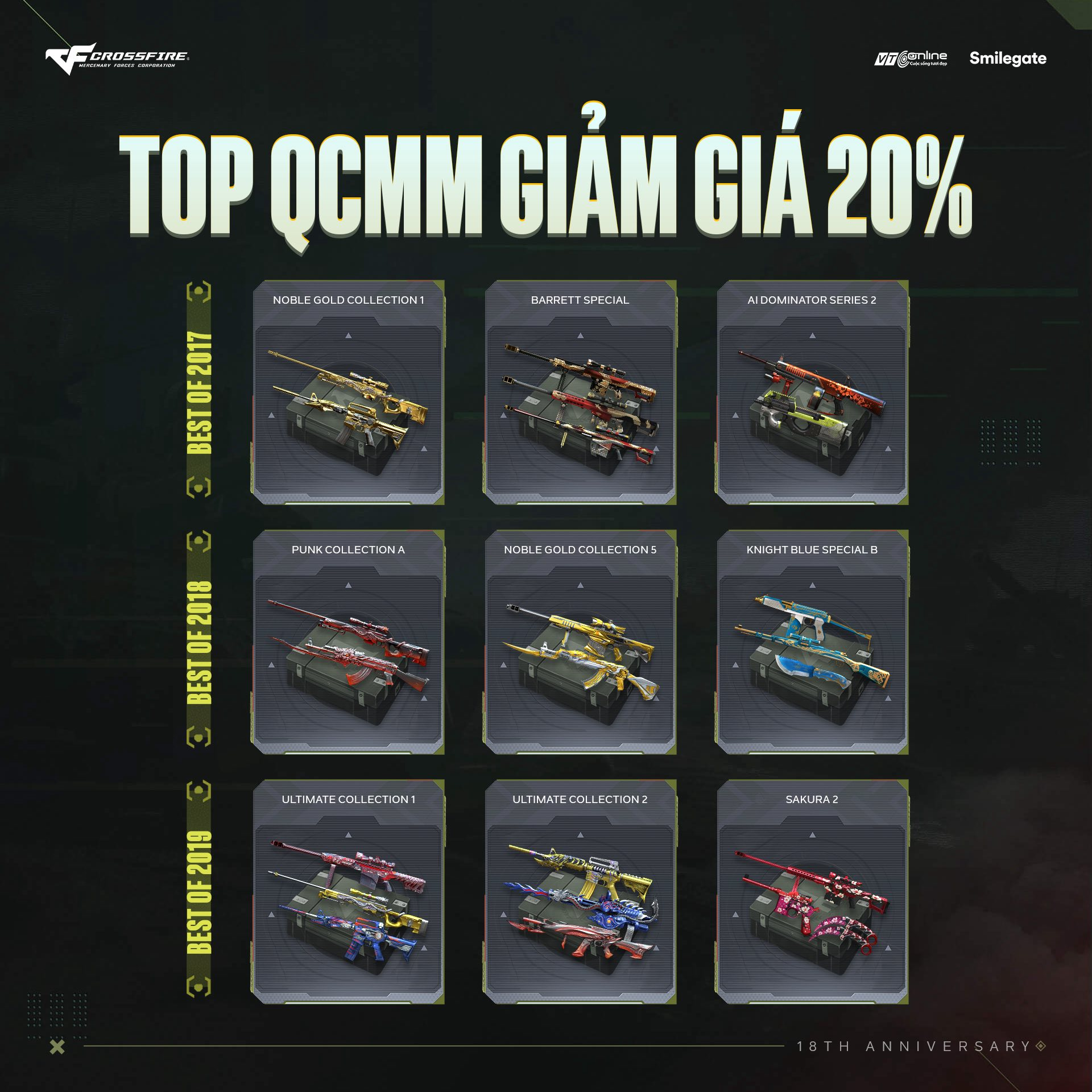 ACC CỎ CÓ 80 QCMM FREE - 30K / 1 ACC