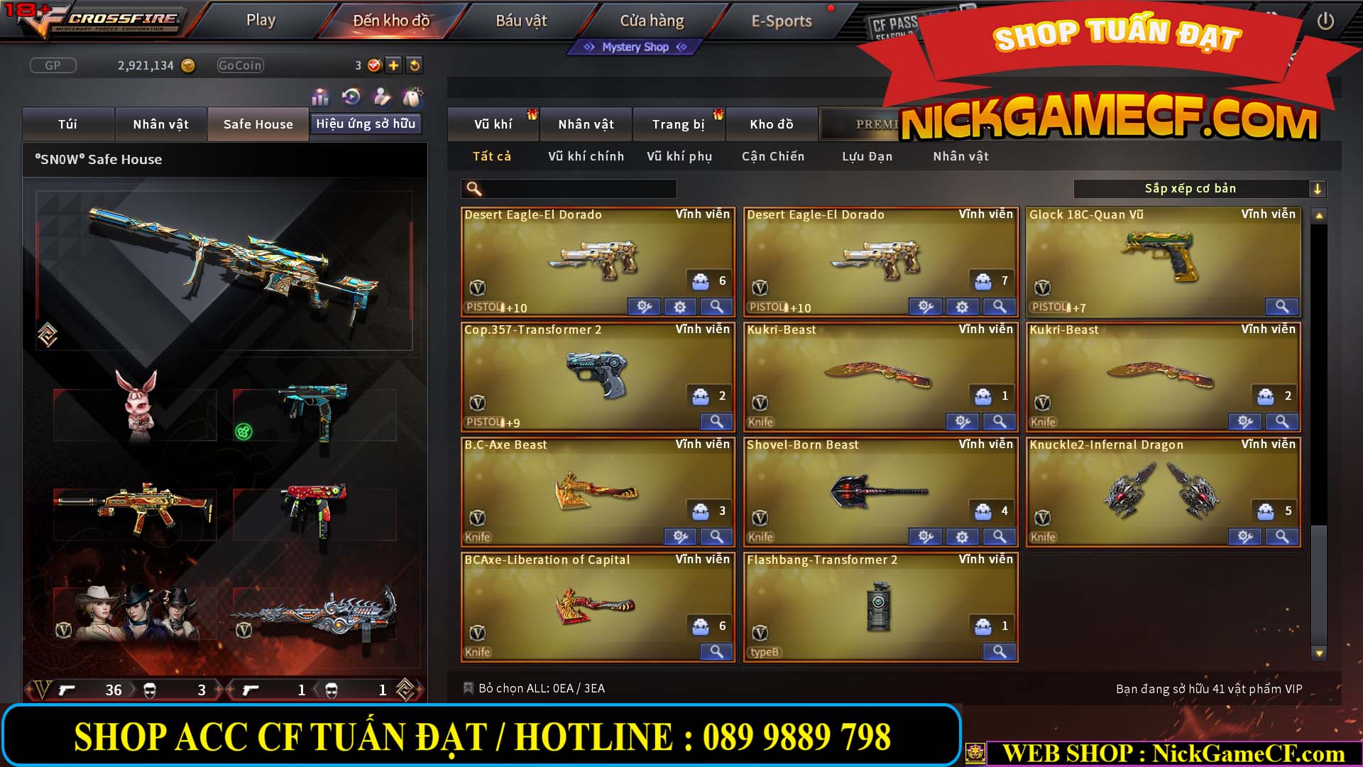 MÃ CF12775 - GIÁ : 7M5 - SIÊU NÉT (ZOM + C4) - 41 VIP - VIP6
