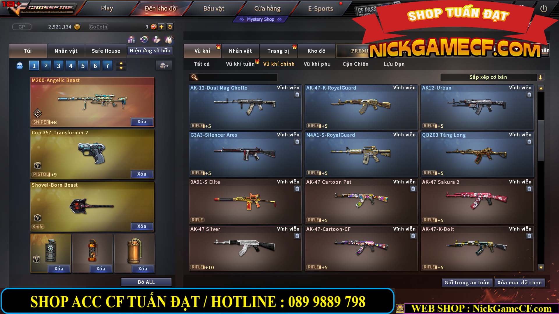 MÃ CF12775 - GIÁ : 7M5 - SIÊU NÉT (ZOM + C4) - 41 VIP - VIP6