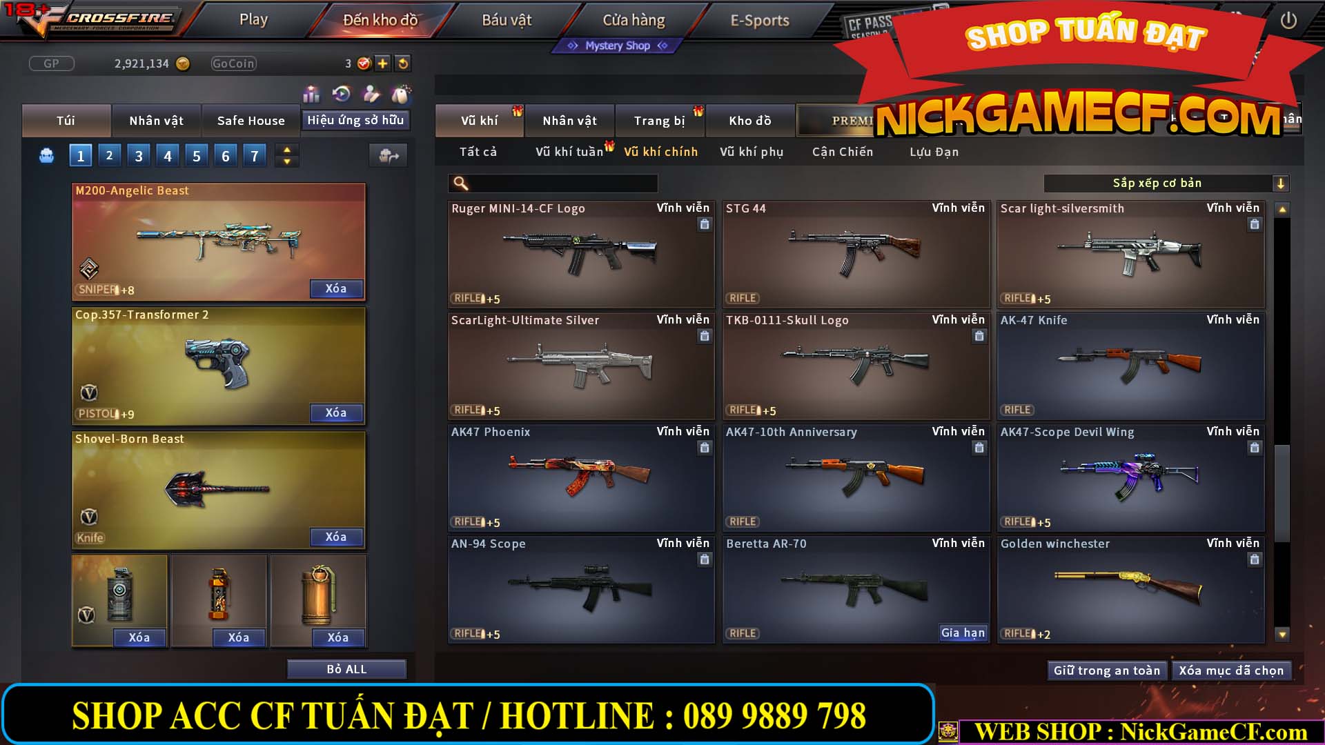 MÃ CF12775 - GIÁ : 7M5 - SIÊU NÉT (ZOM + C4) - 41 VIP - VIP6