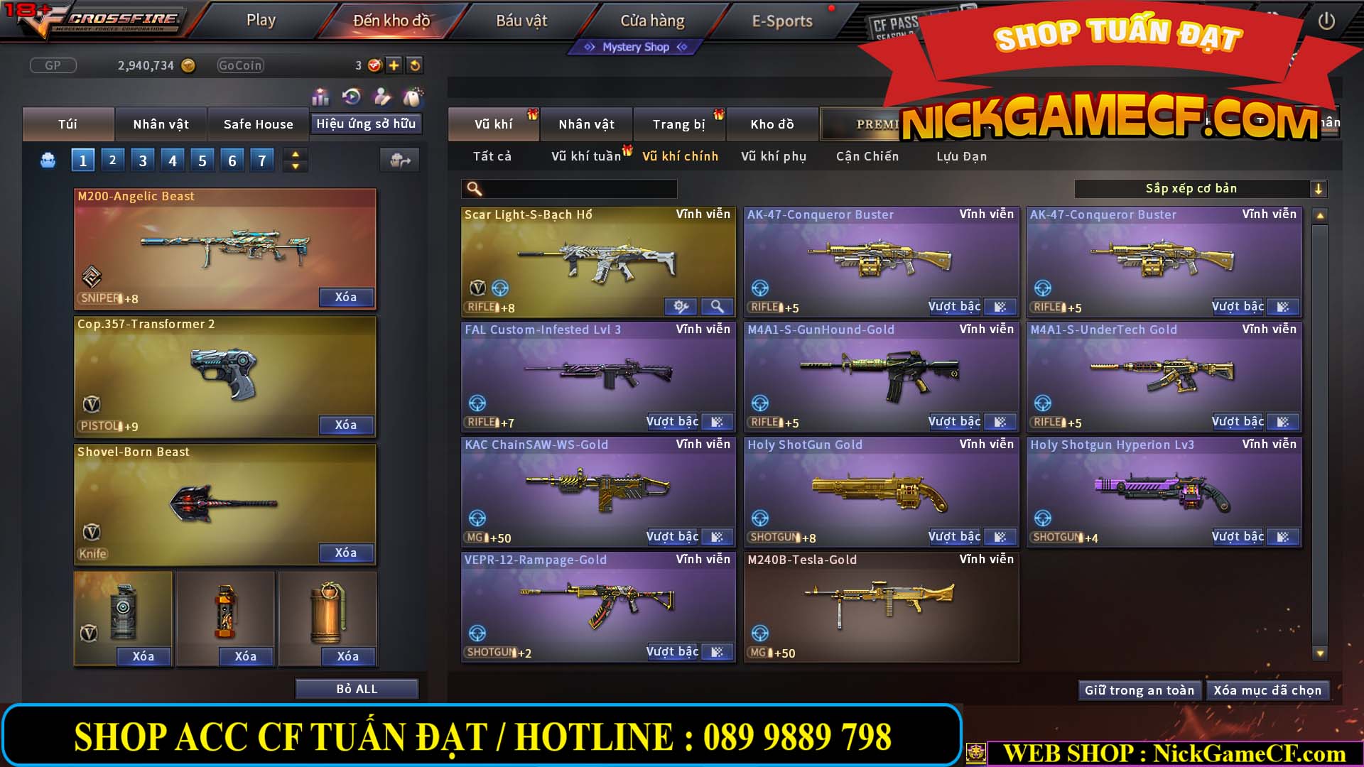 MÃ CF12775 - GIÁ : 7M5 - SIÊU NÉT (ZOM + C4) - 41 VIP - VIP6