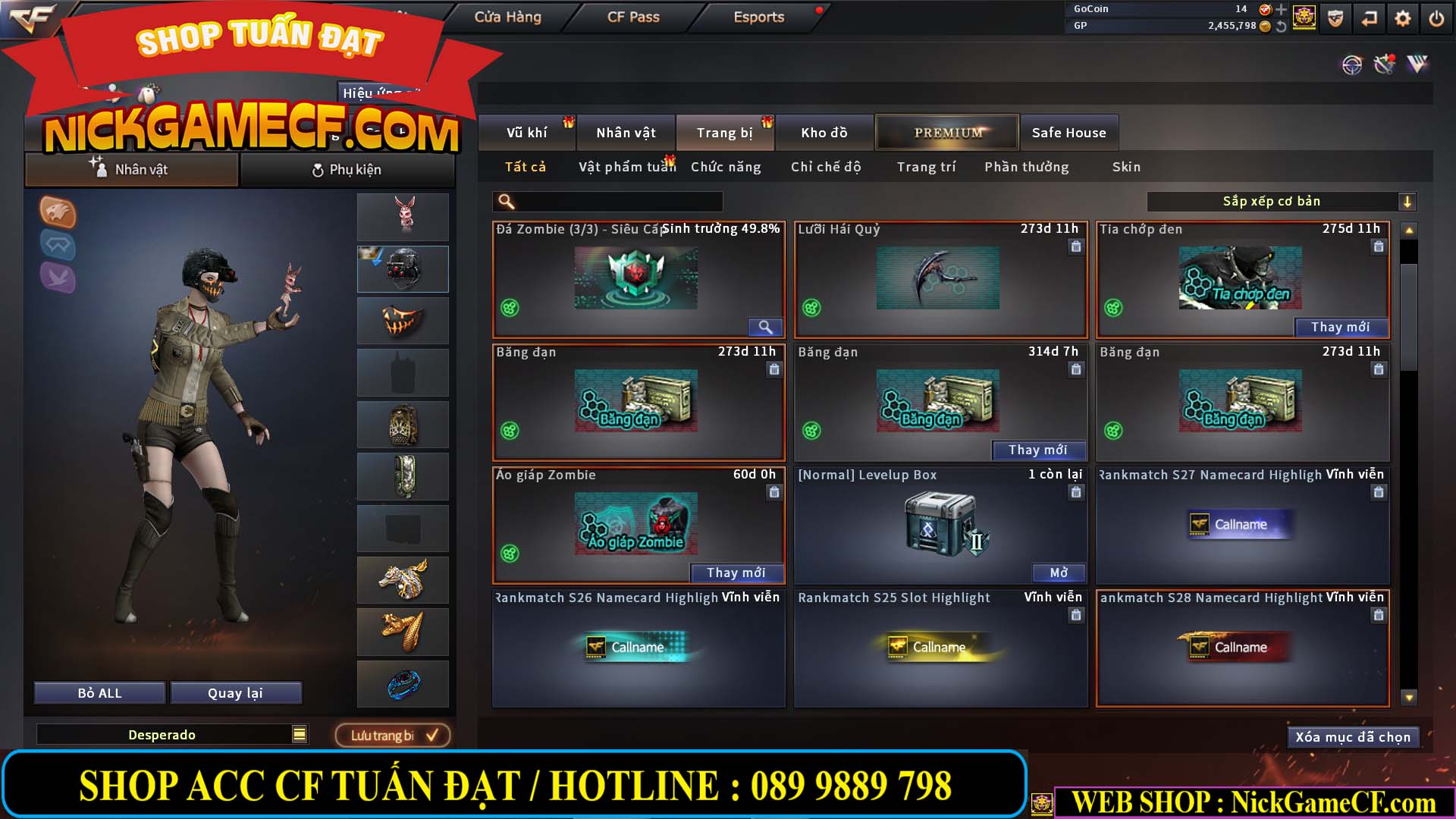 MÃ CF12775 - GIÁ : 7M5 - SIÊU NÉT (ZOM + C4) - 41 VIP - VIP6