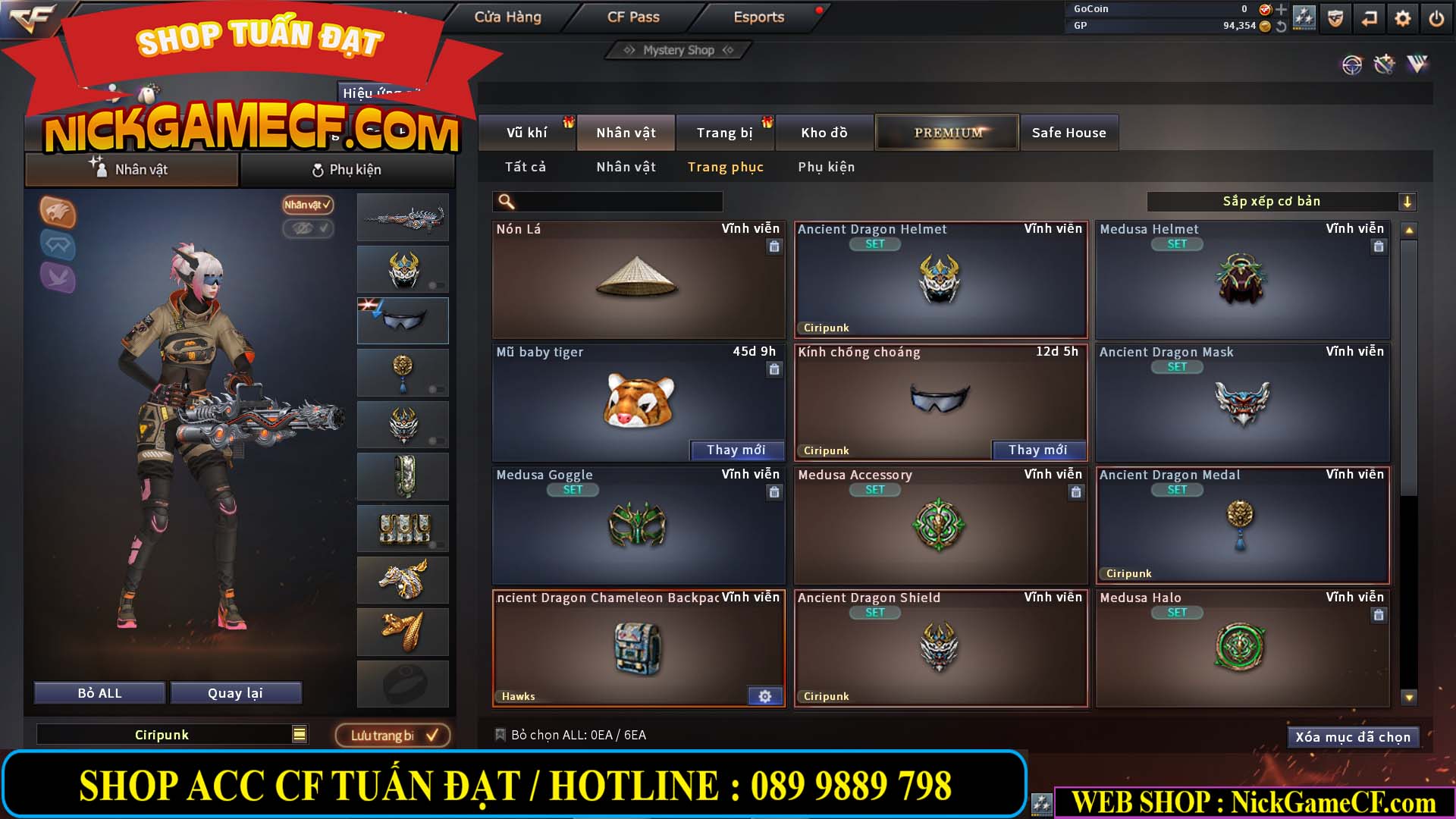 MÃ CF13042 - GIÁ : 2250K - CHIẾN ZOM THỦ NHỎ XINH - 11 VIP - VIP4
