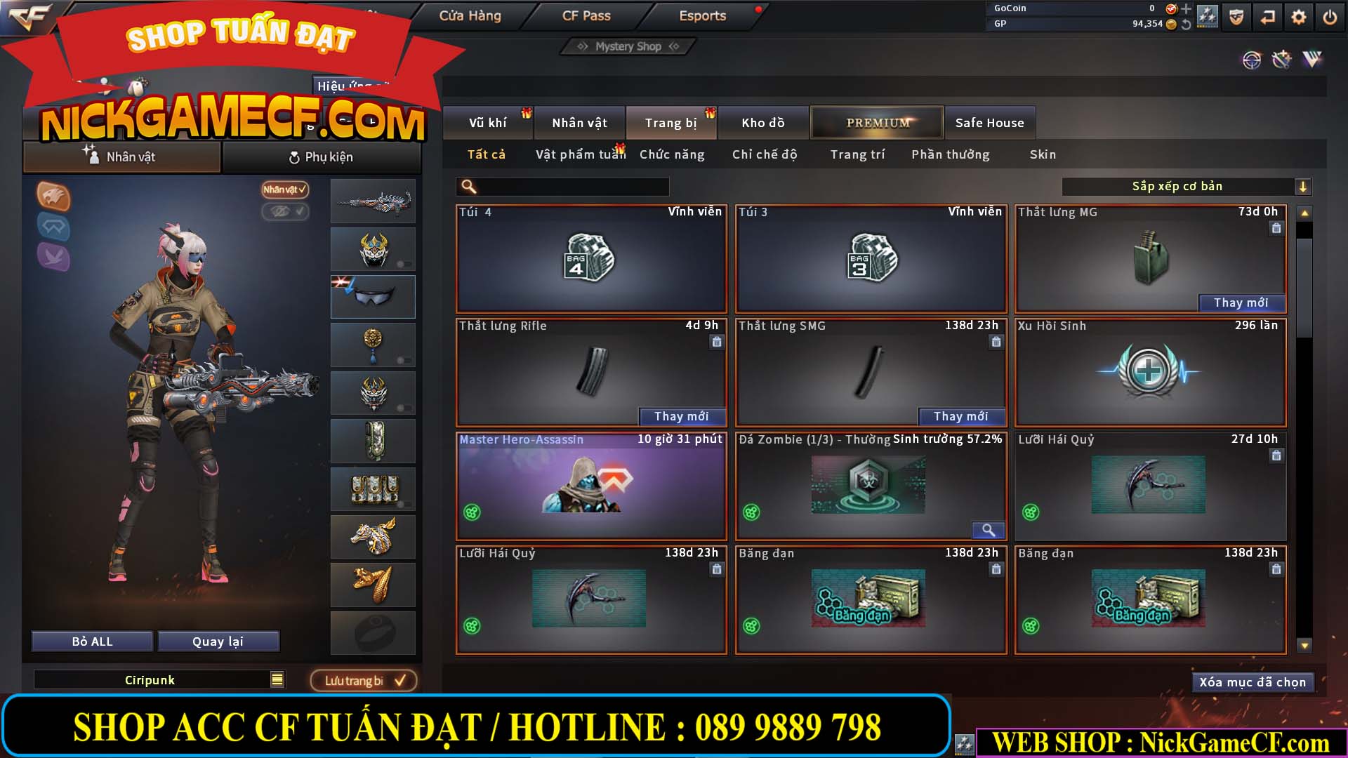 MÃ CF13042 - GIÁ : 2250K - CHIẾN ZOM THỦ NHỎ XINH - 11 VIP - VIP4