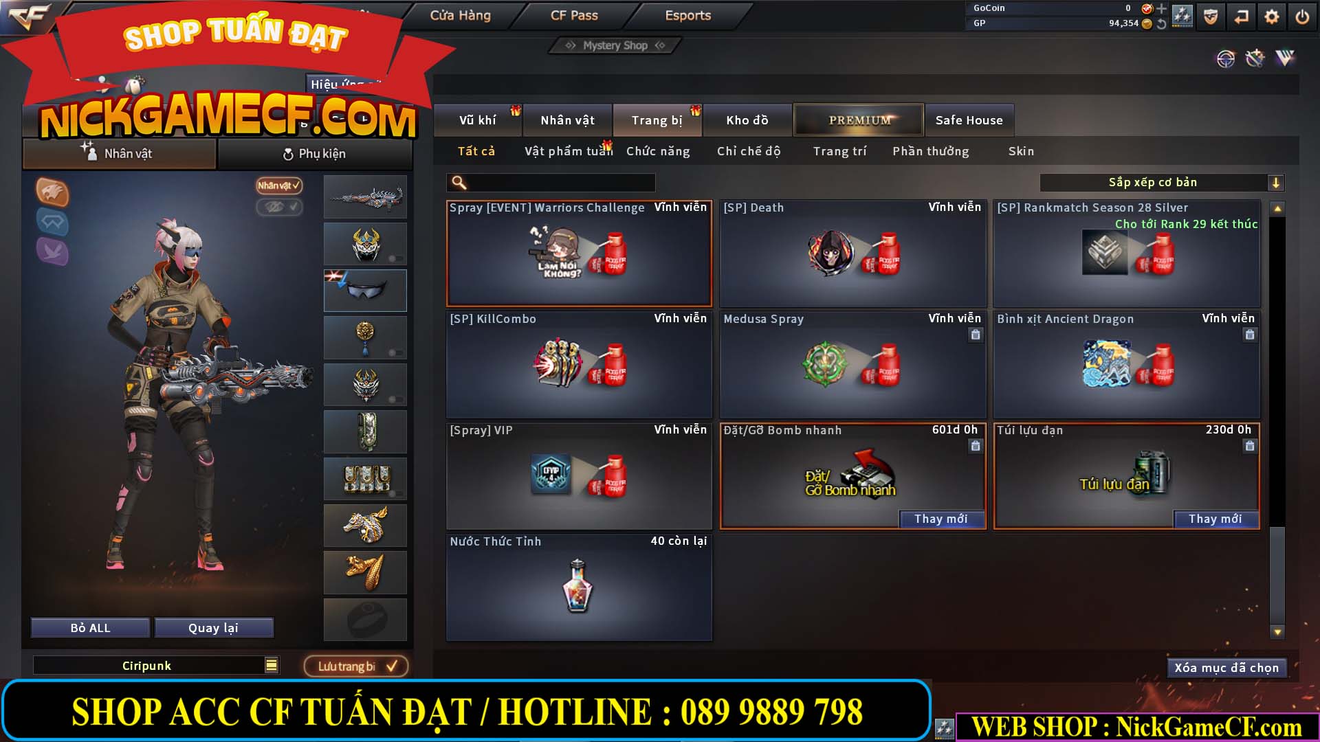 MÃ CF13042 - GIÁ : 2250K - CHIẾN ZOM THỦ NHỎ XINH - 11 VIP - VIP4