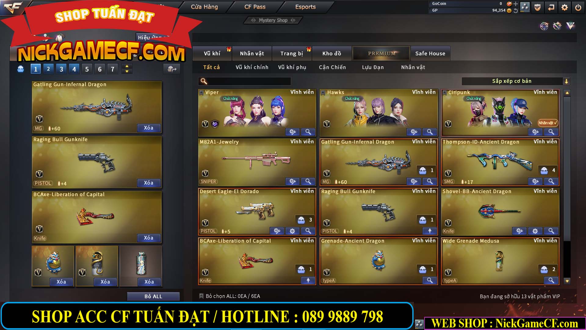 MÃ CF13042 - GIÁ : 2250K - CHIẾN ZOM THỦ NHỎ XINH - 11 VIP - VIP4