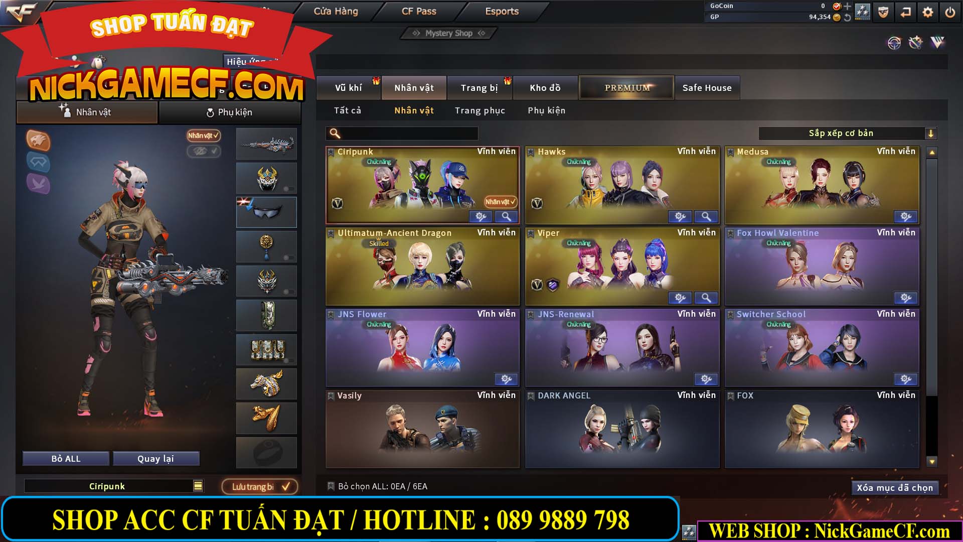 MÃ CF13042 - GIÁ : 2250K - CHIẾN ZOM THỦ NHỎ XINH - 11 VIP - VIP4