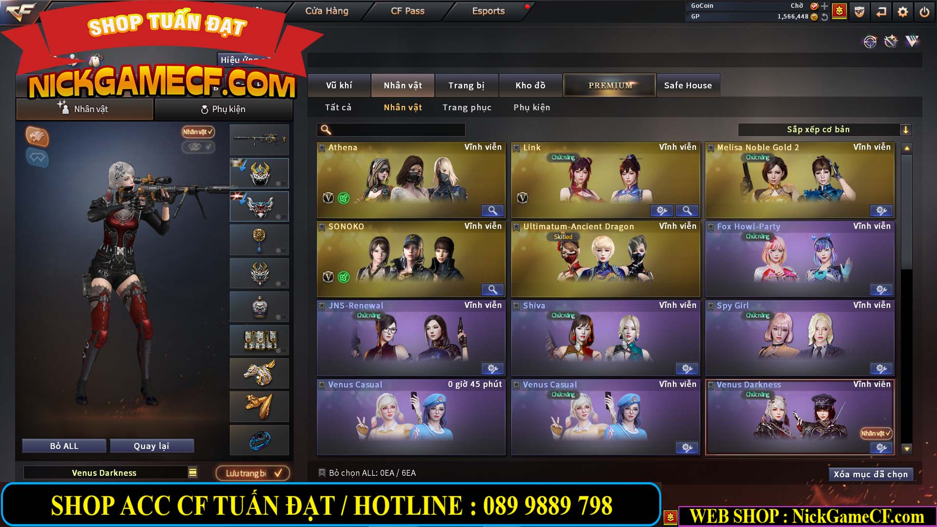 MÃ CF13080 - GIÁ : 3850K - CHIẾN C4 NÉT - 26 VIP - VIP5