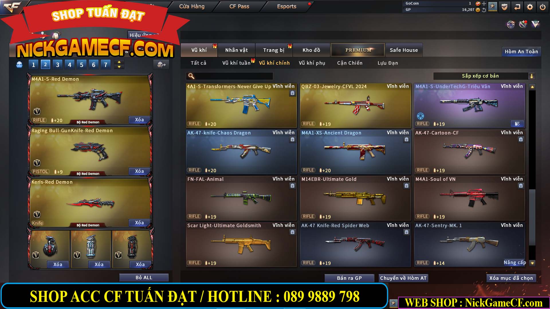 MÃ CF13082 - GIÁ : 10M5 - SIÊU PHẨM C4 - 62 VIP - VIP7