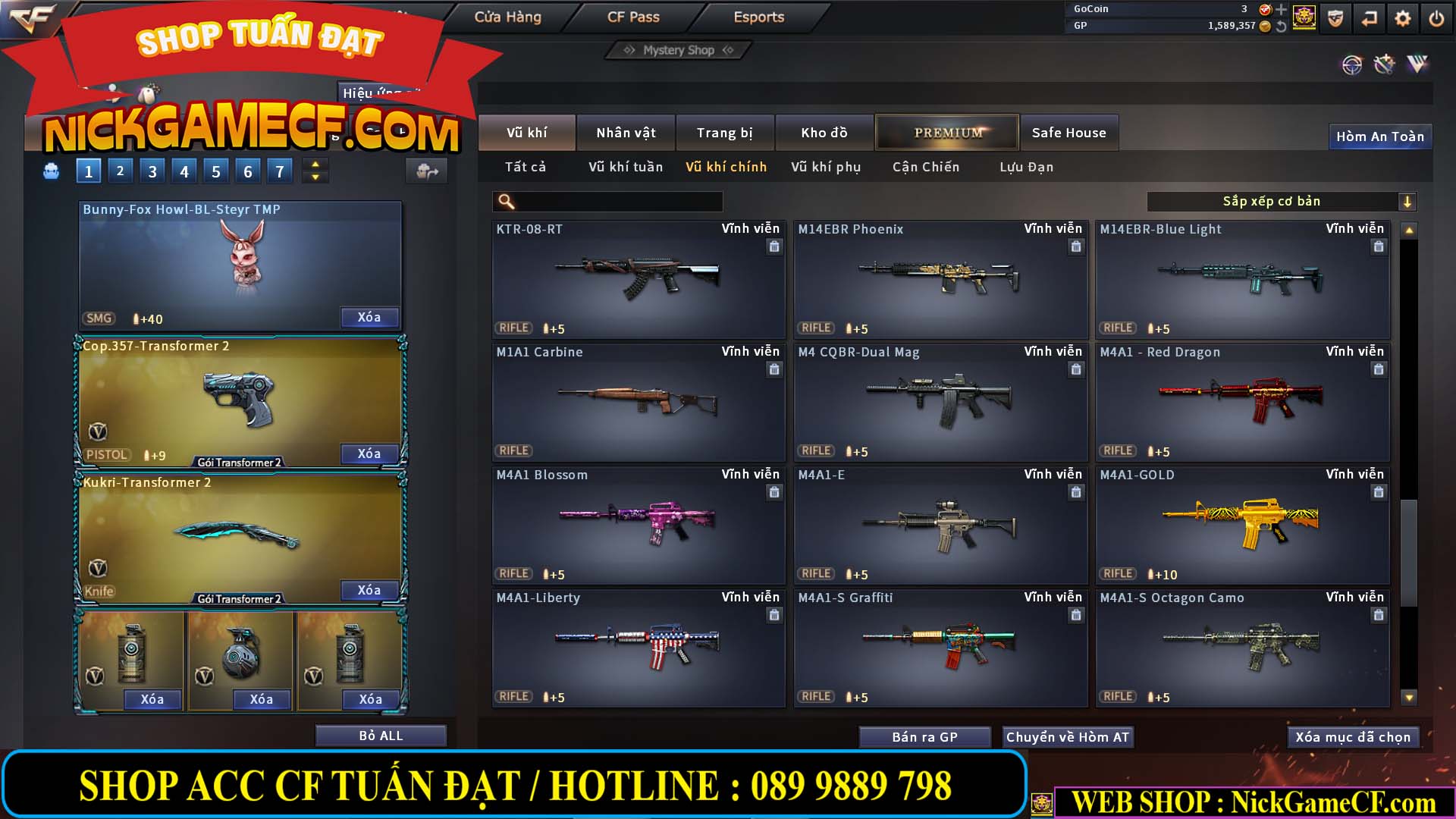 MÃ CF13083 - GIÁ : 6M2 - CHIẾN C4 - ZOM - 58 VIP - VIP5