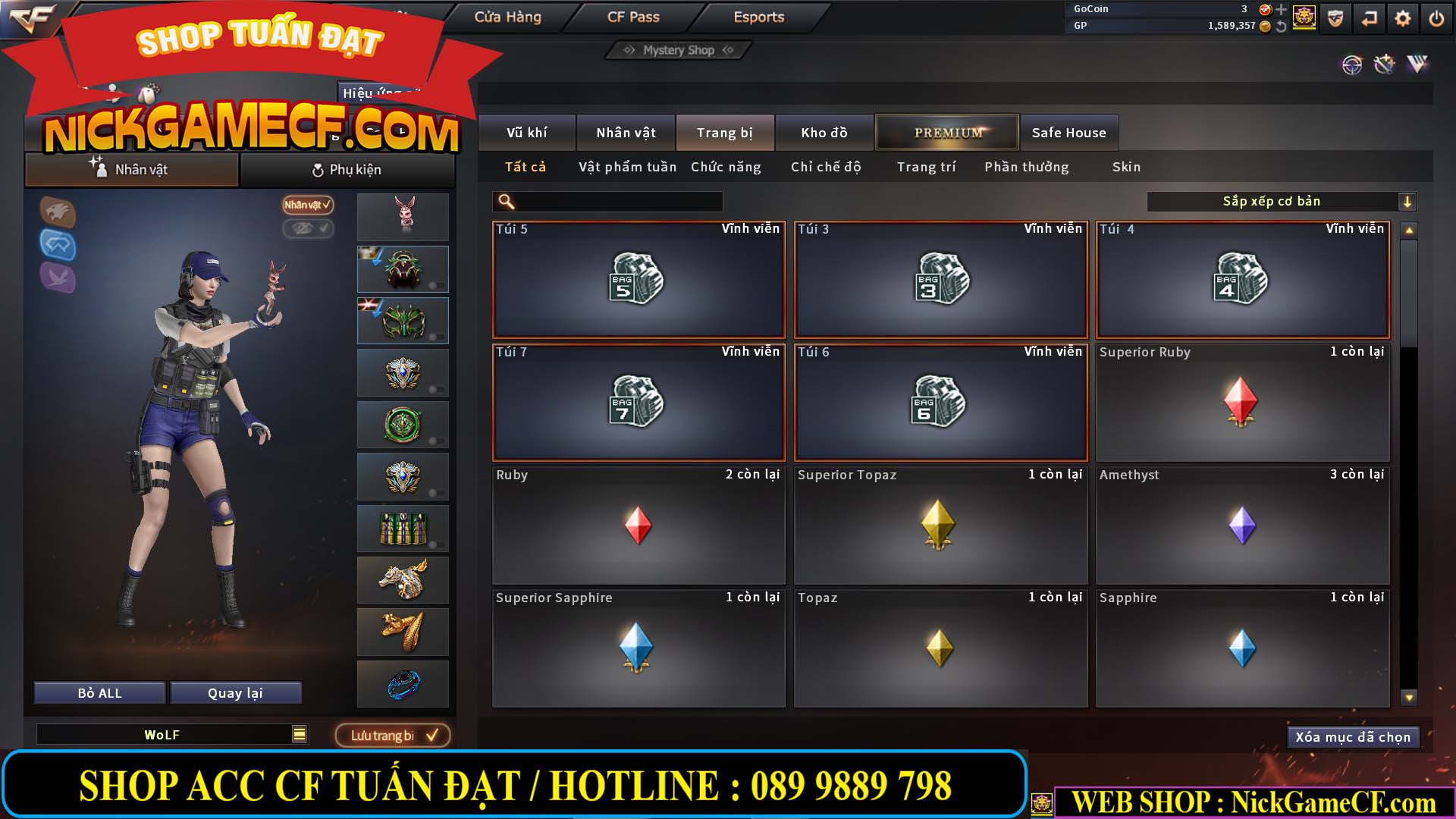 MÃ CF13083 - GIÁ : 6M2 - CHIẾN C4 - ZOM - 58 VIP - VIP5