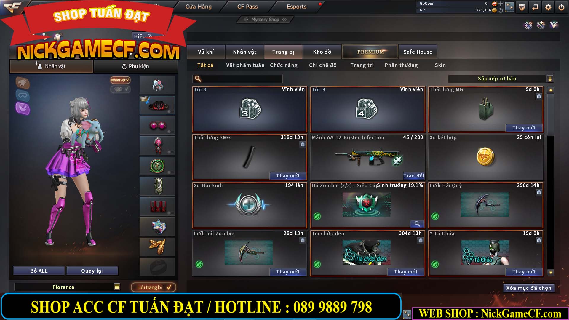 MÃ CF13087 - GIÁ : 4350K - CHIẾN ZOM SIÊU HÓT AE ƠI - VIP5