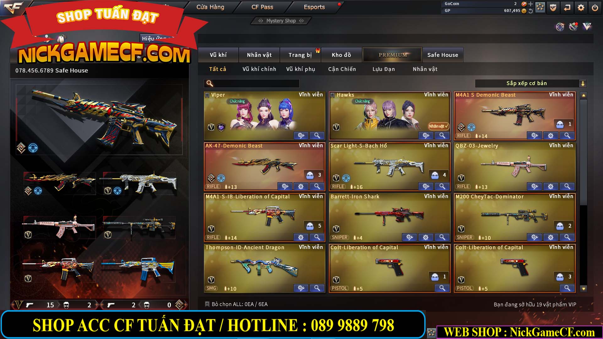 MÃ CF13099 - GIÁ : 3799K - CHIẾN C4 SIÊU XINH - 19 VIP - VIP6