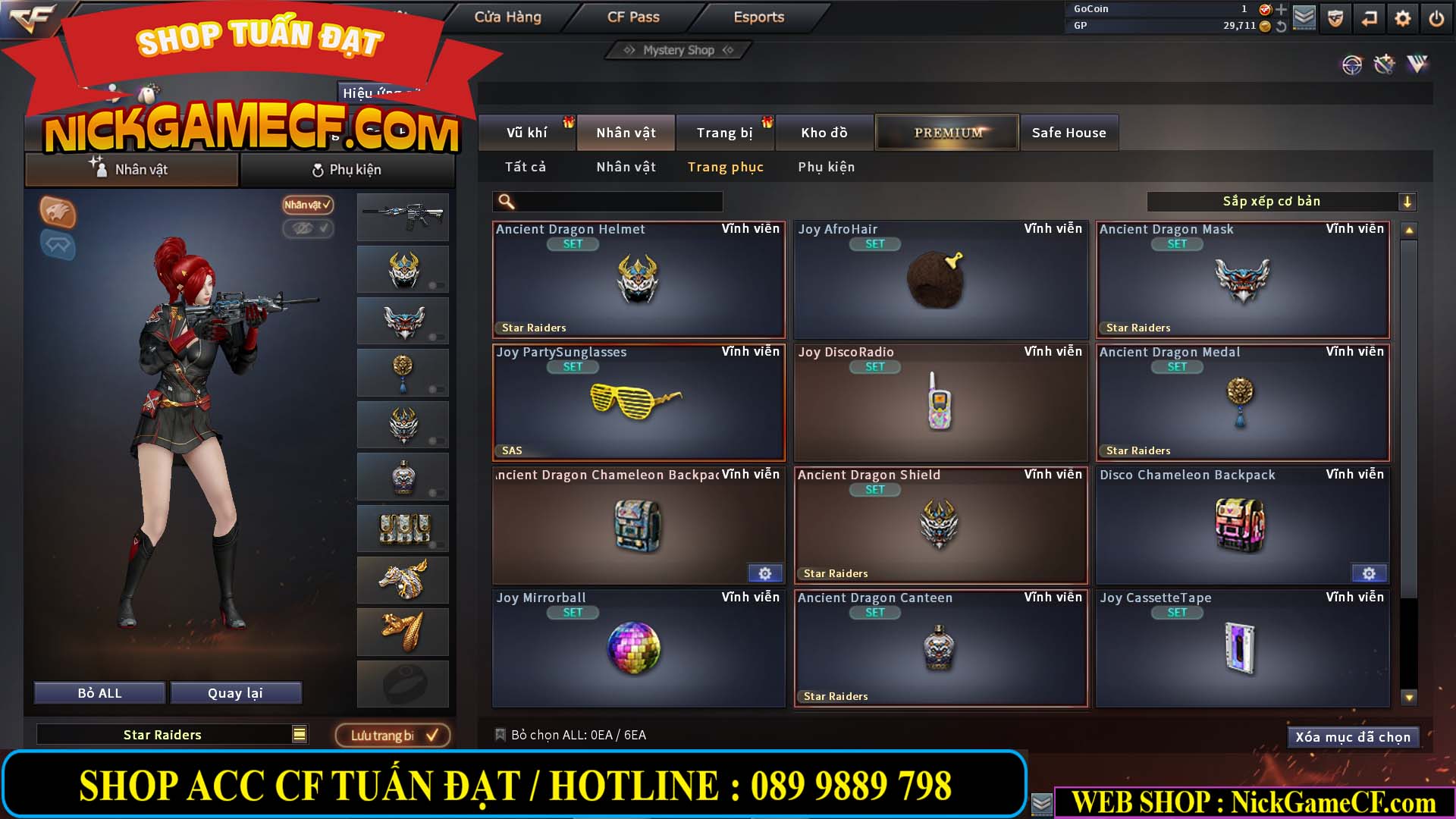 MÃ CF13161 - GIÁ : 3M5 - CHIẾN C4 SIÊU NÉT - TRÙM TÂN BINH - VIP5