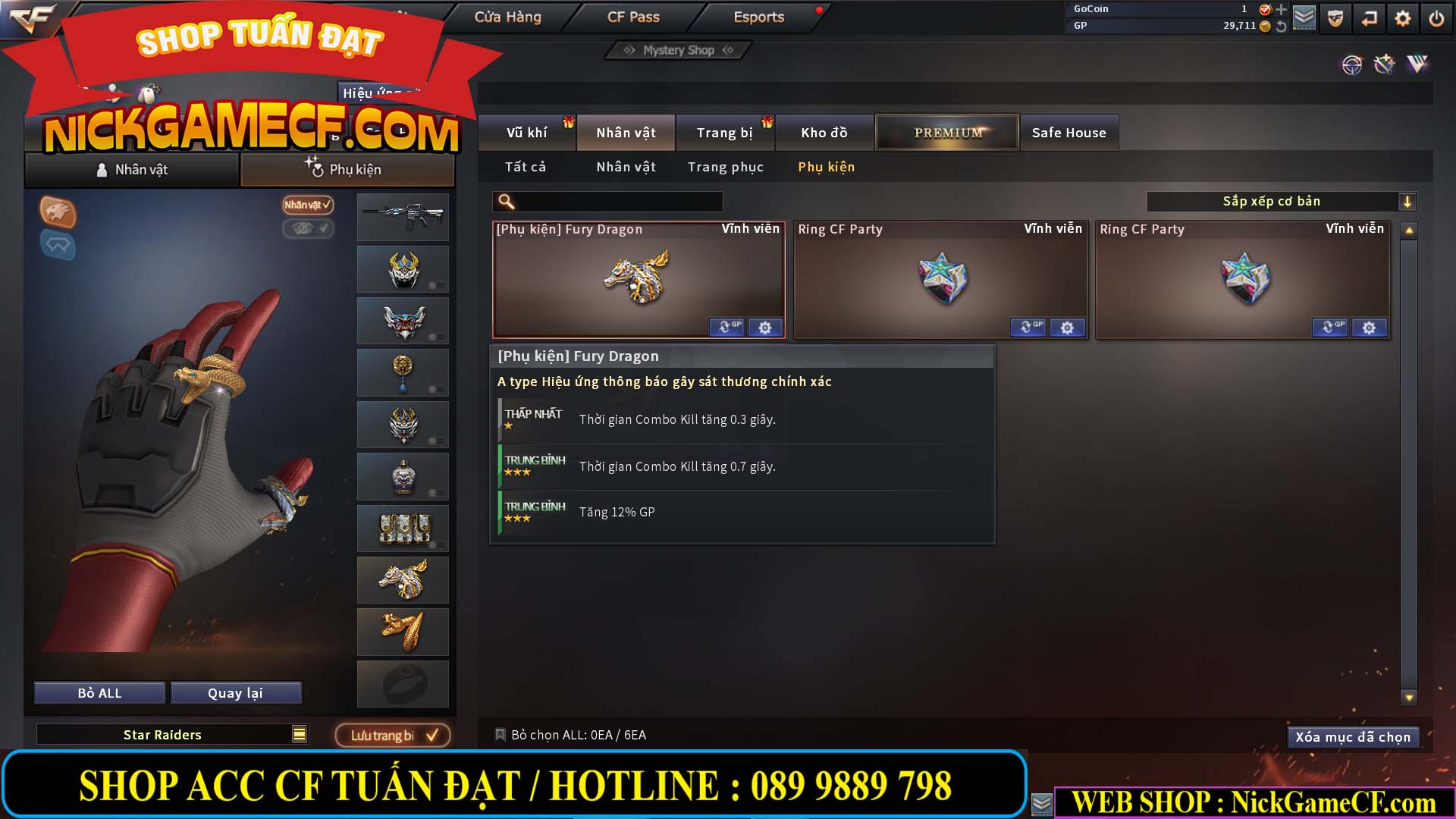 MÃ CF13161 - GIÁ : 3M5 - CHIẾN C4 SIÊU NÉT - TRÙM TÂN BINH - VIP5