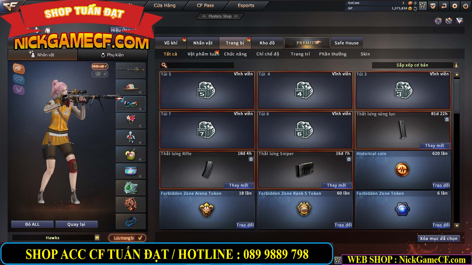 MÃ CF13248 - GIÁ : 3999K - CHIẾN  C4 SIÊU NÉT - 33 VIP - VIP6