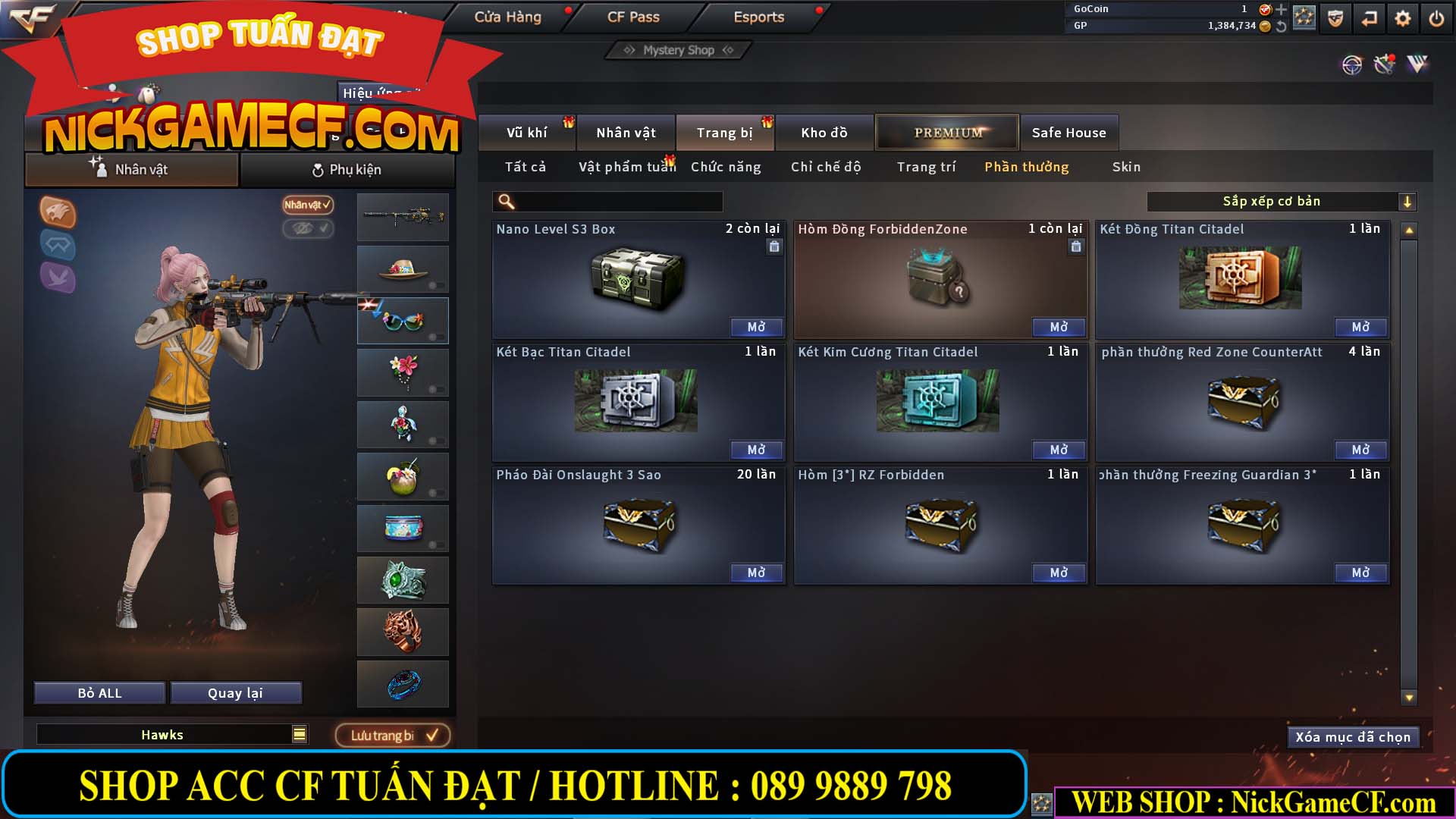 MÃ CF13248 - GIÁ : 3999K - CHIẾN  C4 SIÊU NÉT - 33 VIP - VIP6