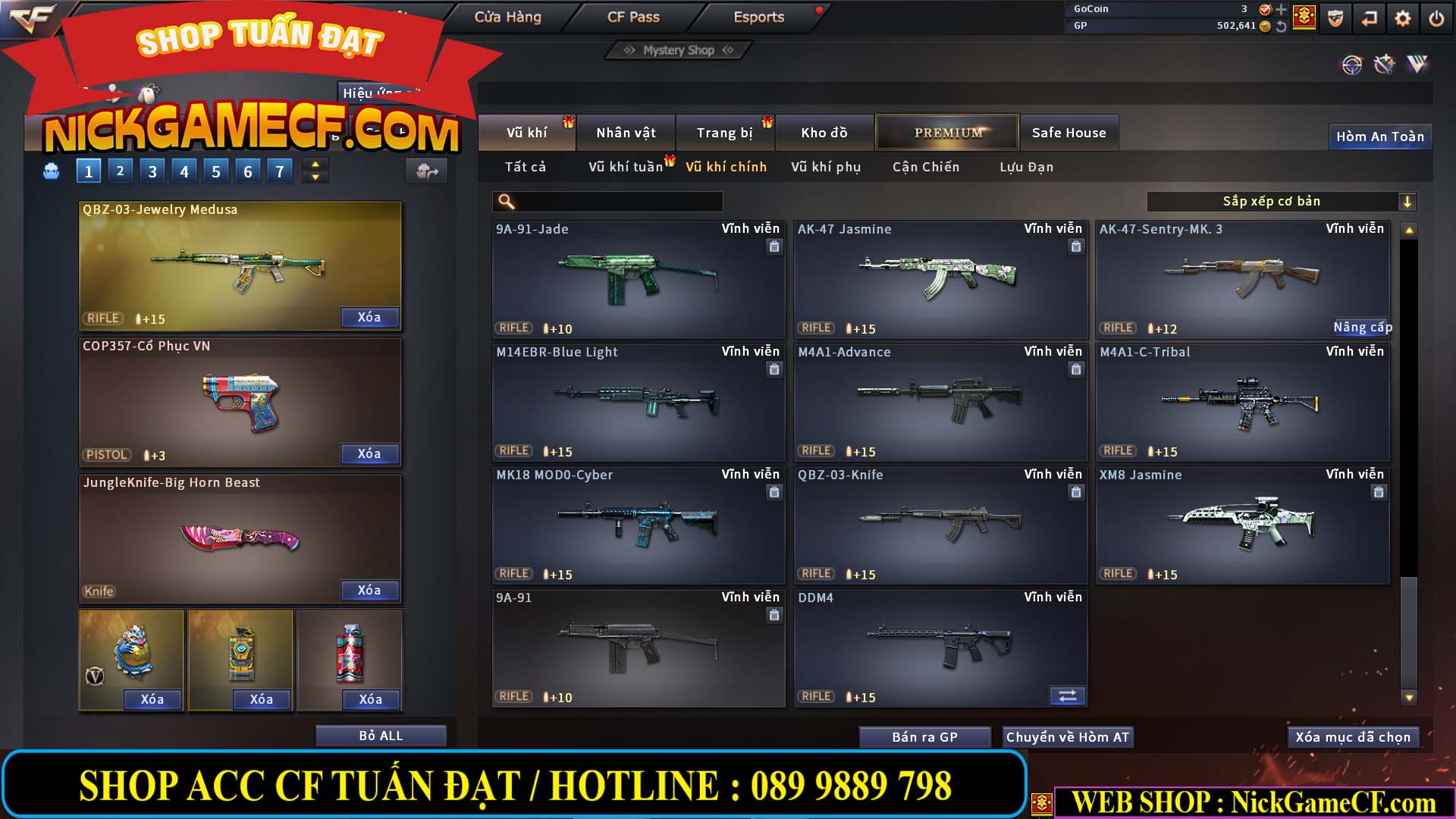 MÃ CF13260 - GIÁ : 2999K - CHIẾN AI MODE + ZOM XINH - VIP5