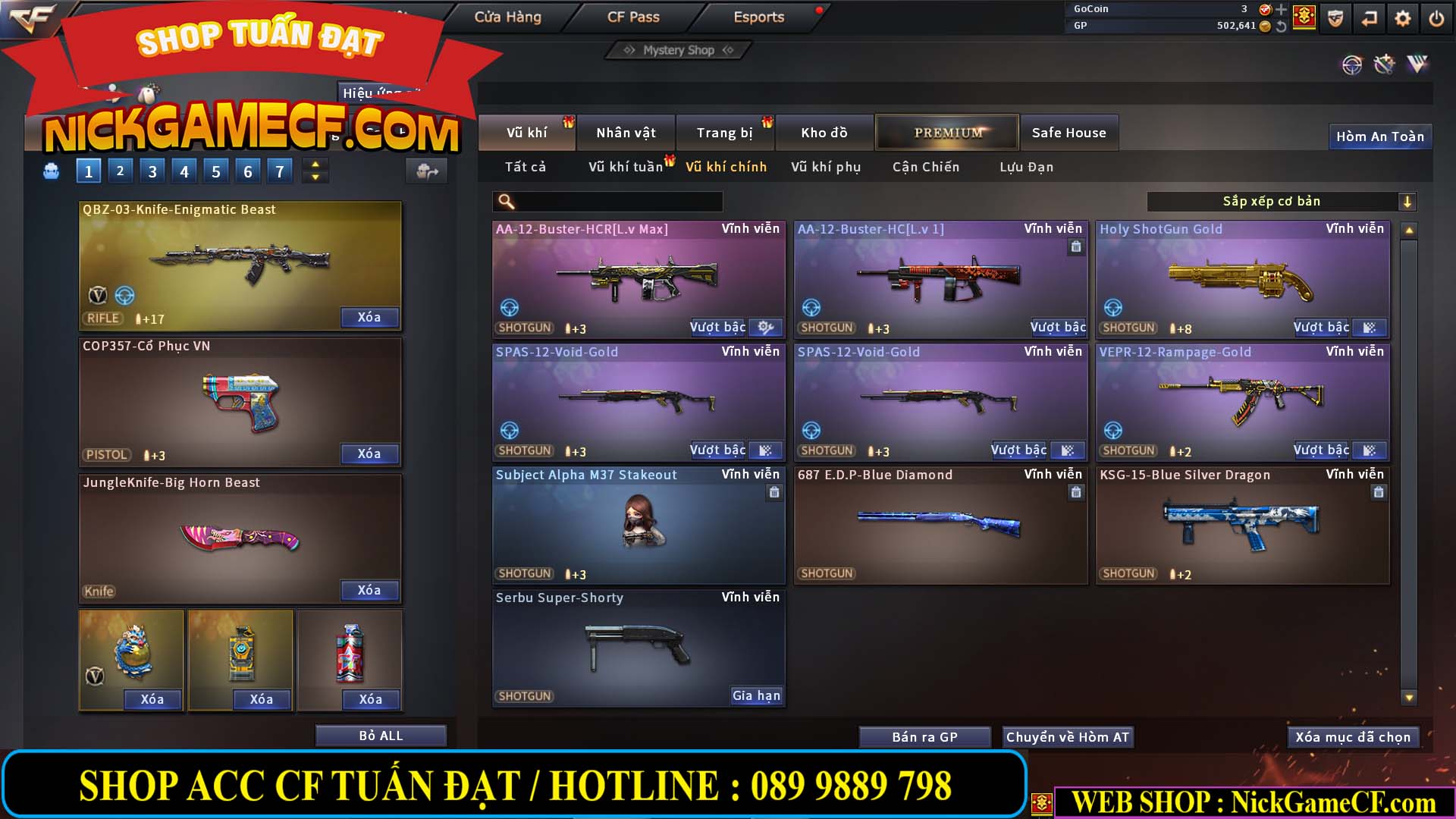 MÃ CF13260 - GIÁ : 2999K - CHIẾN AI MODE + ZOM XINH - VIP5