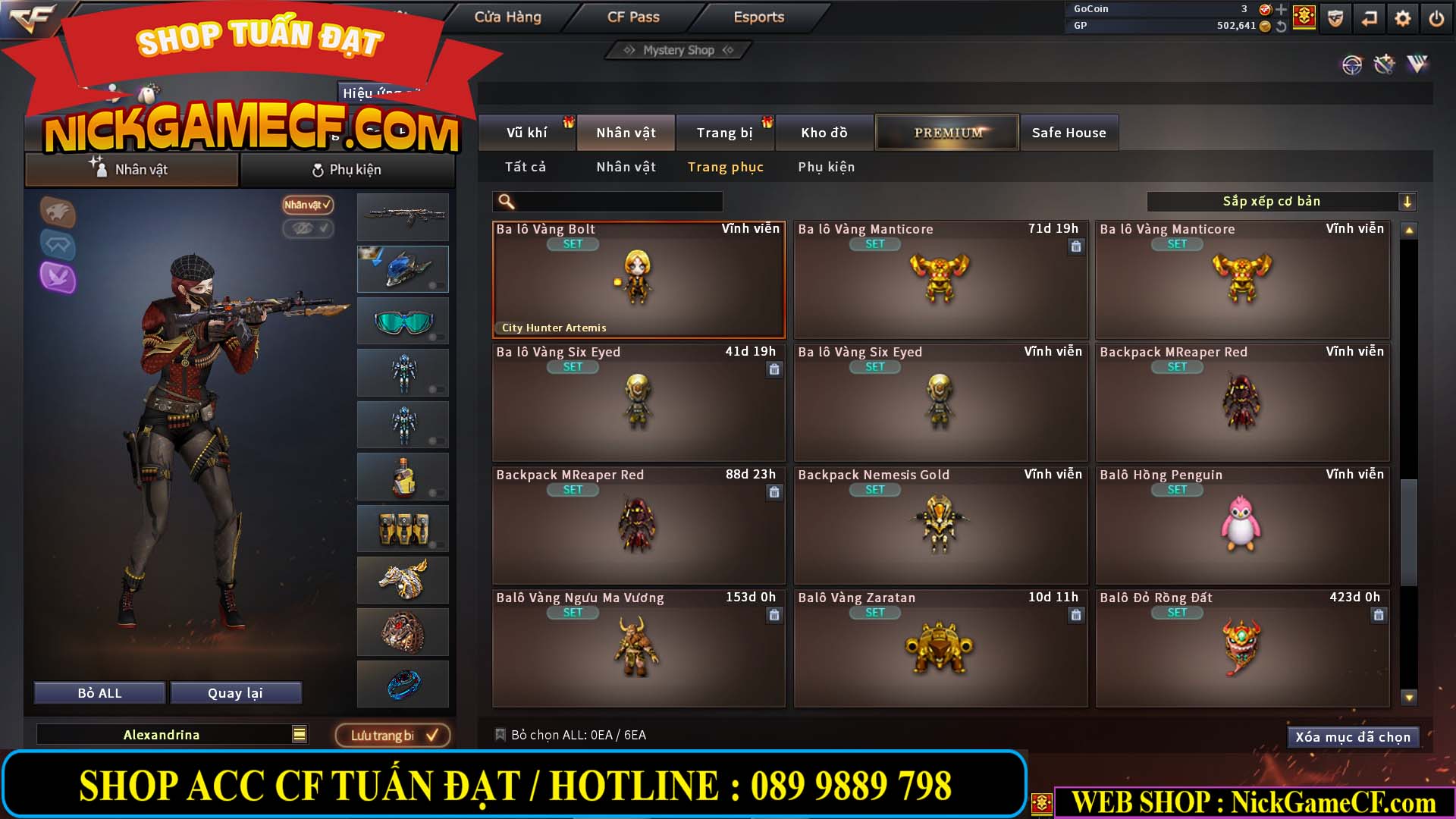 MÃ CF13260 - GIÁ : 2999K - CHIẾN AI MODE + ZOM XINH - VIP5