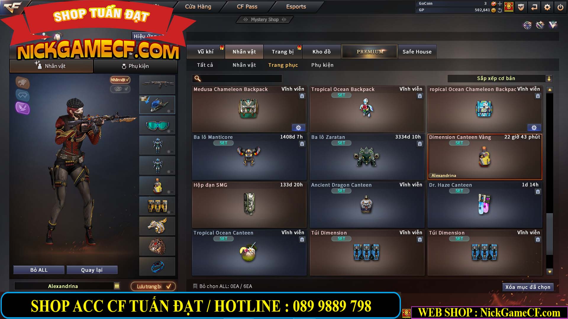 MÃ CF13260 - GIÁ : 2999K - CHIẾN AI MODE + ZOM XINH - VIP5