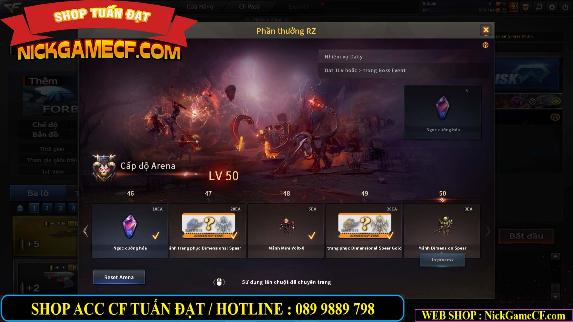 MÃ CF13260 - GIÁ : 2999K - CHIẾN AI MODE + ZOM XINH - VIP5