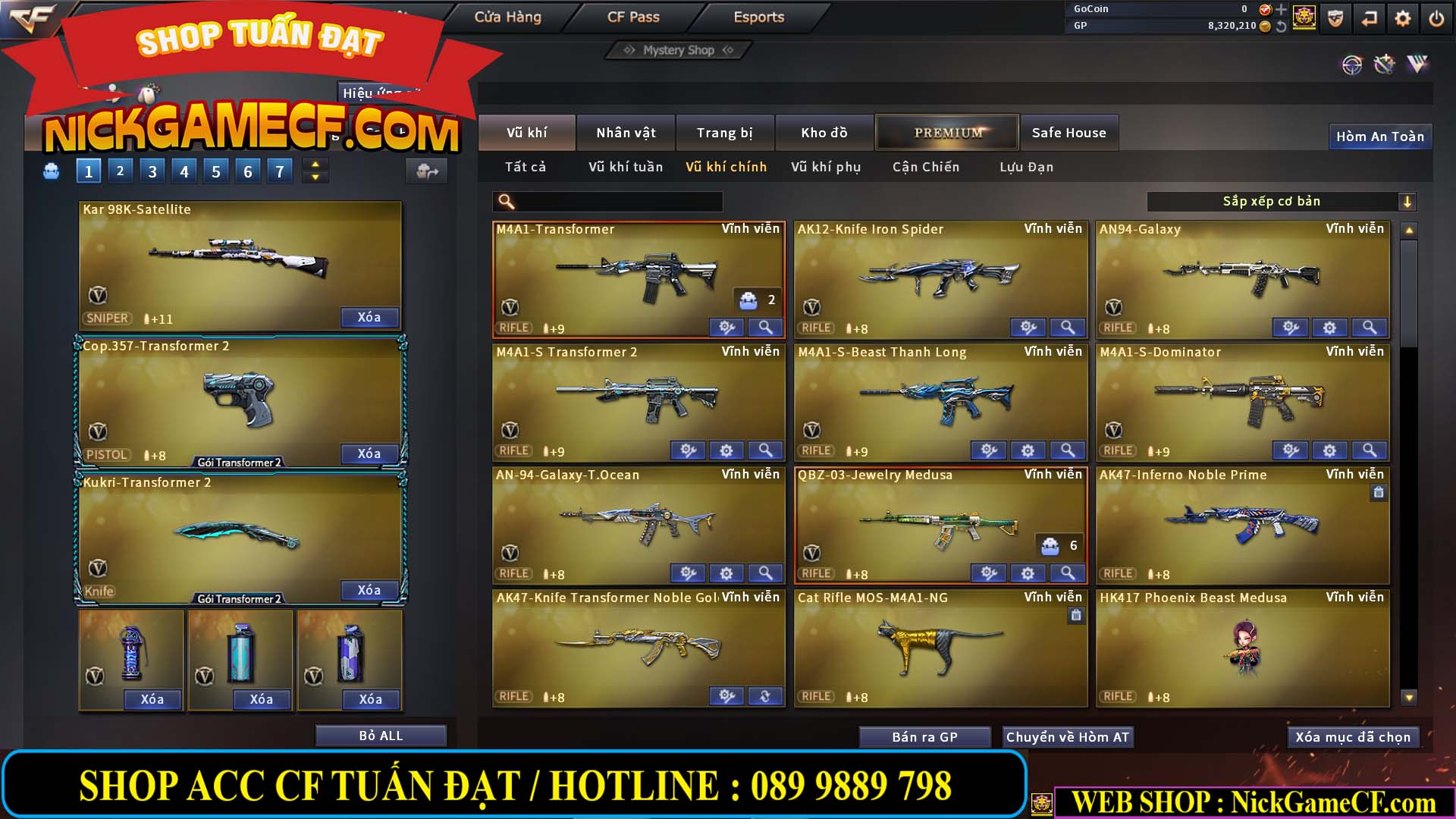 MÃ CF13310 - GIÁ : 6M2 - CHIẾN C4 - SNIP NÉT CĂNG - 48 VIP - VIP6
