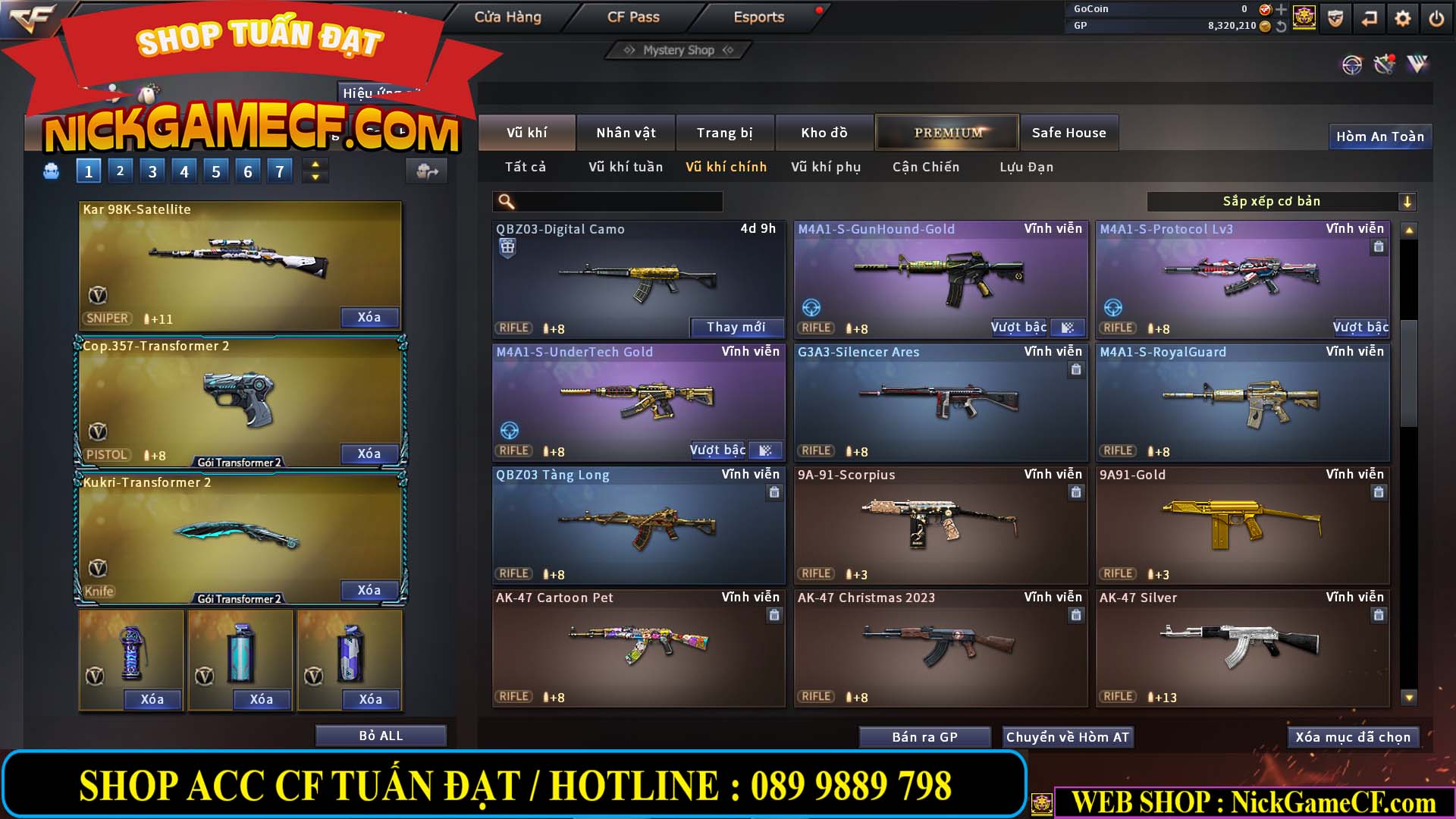 MÃ CF13310 - GIÁ : 6M2 - CHIẾN C4 - SNIP NÉT CĂNG - 48 VIP - VIP6
