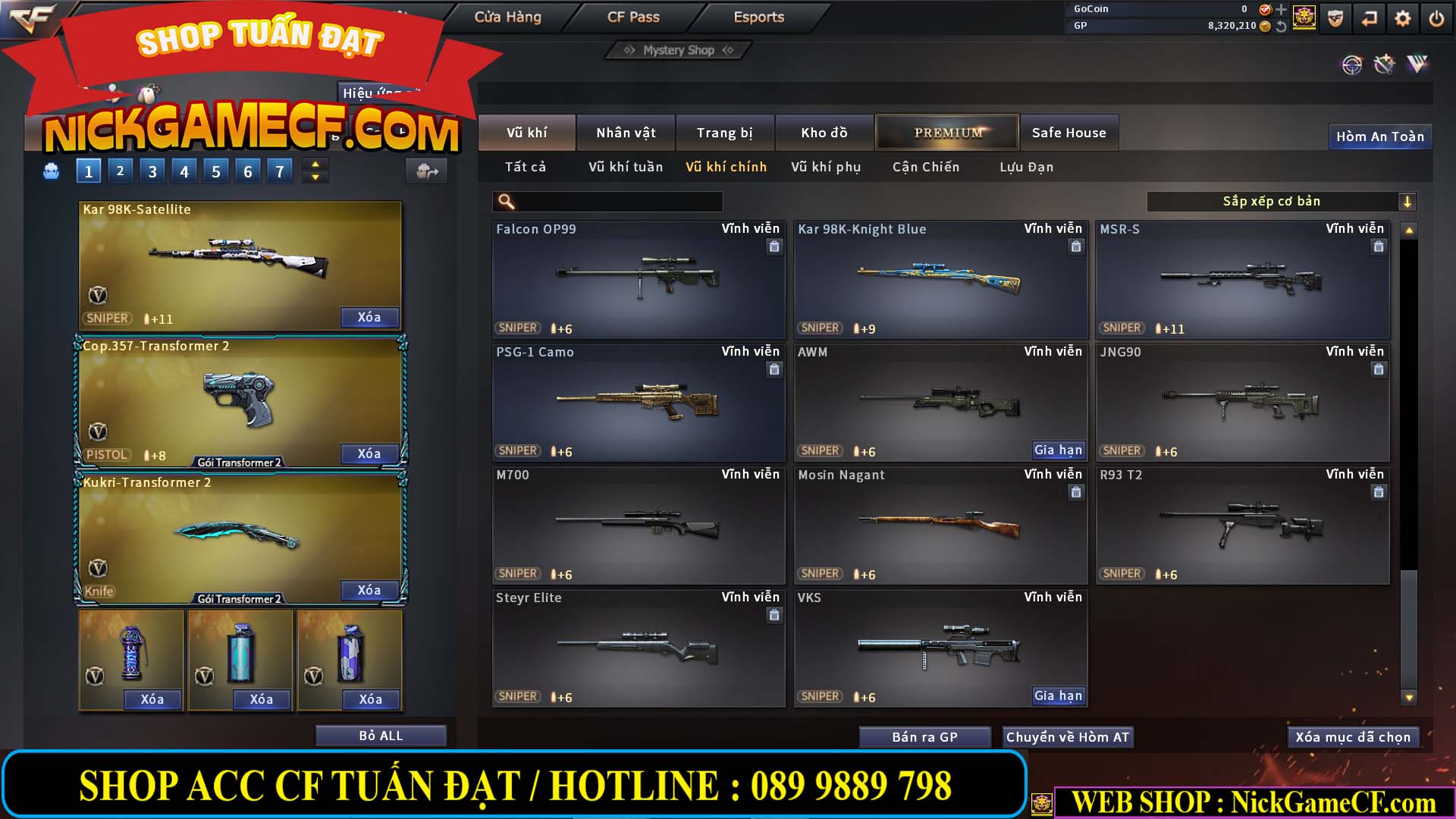 MÃ CF13310 - GIÁ : 6M2 - CHIẾN C4 - SNIP NÉT CĂNG - 48 VIP - VIP6