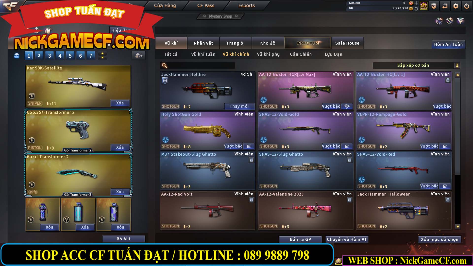 MÃ CF13310 - GIÁ : 6M2 - CHIẾN C4 - SNIP NÉT CĂNG - 48 VIP - VIP6