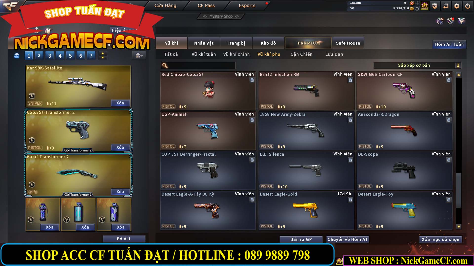 MÃ CF13310 - GIÁ : 6M2 - CHIẾN C4 - SNIP NÉT CĂNG - 48 VIP - VIP6