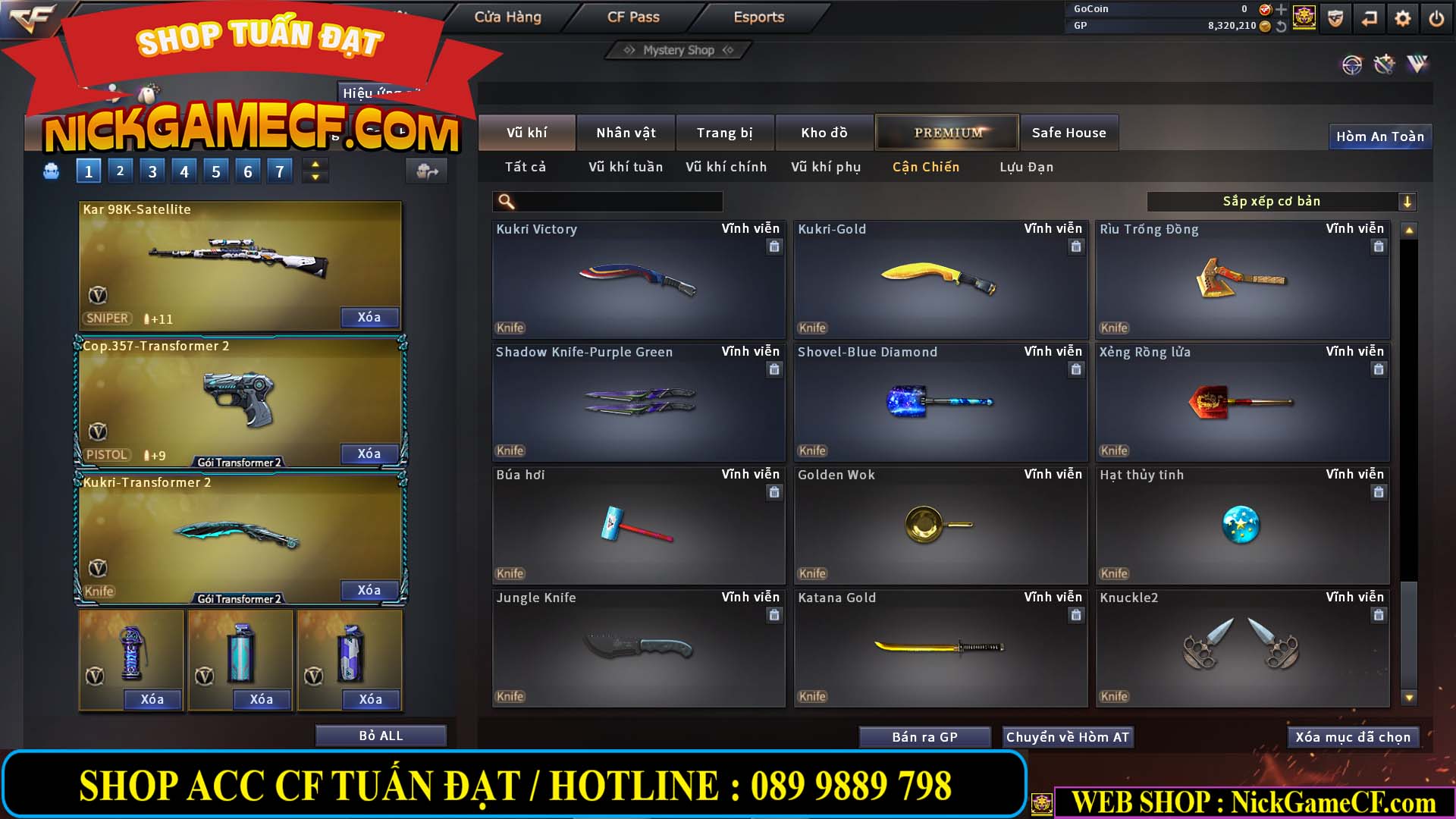 MÃ CF13310 - GIÁ : 6M2 - CHIẾN C4 - SNIP NÉT CĂNG - 48 VIP - VIP6