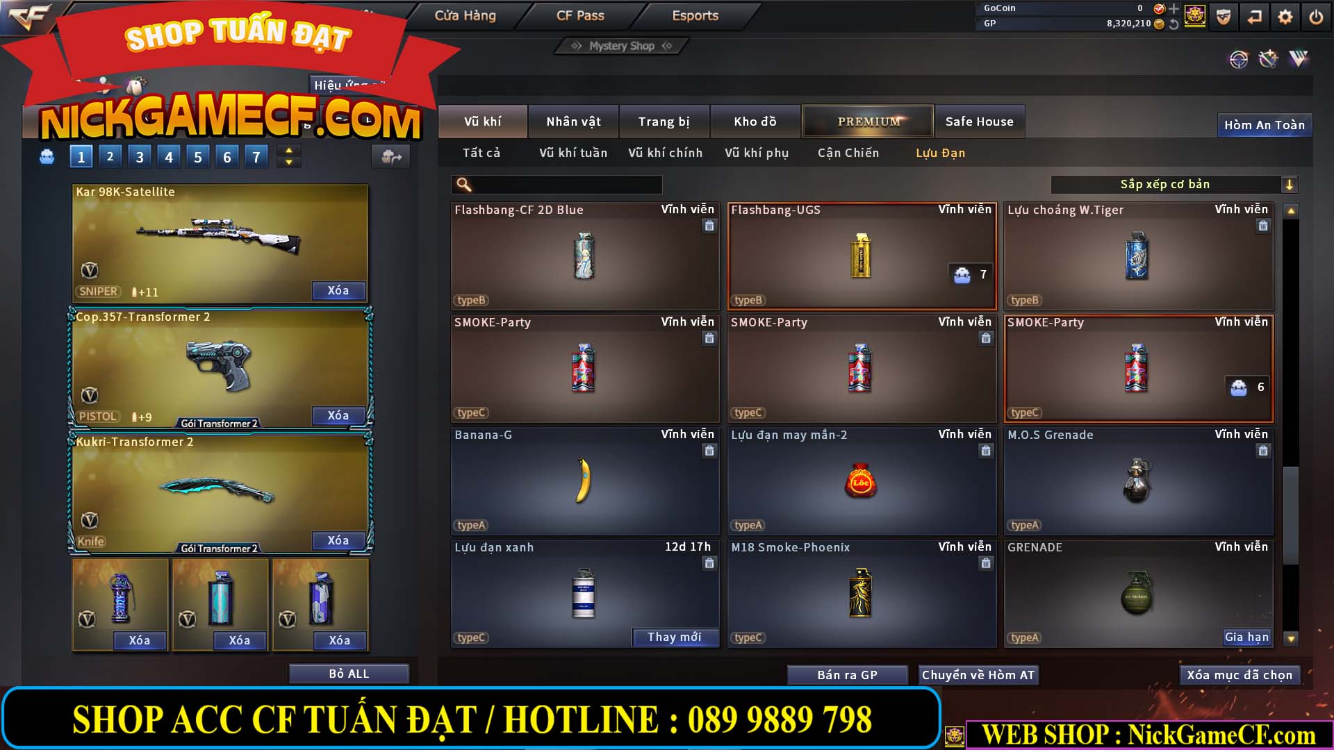 MÃ CF13310 - GIÁ : 6M2 - CHIẾN C4 - SNIP NÉT CĂNG - 48 VIP - VIP6