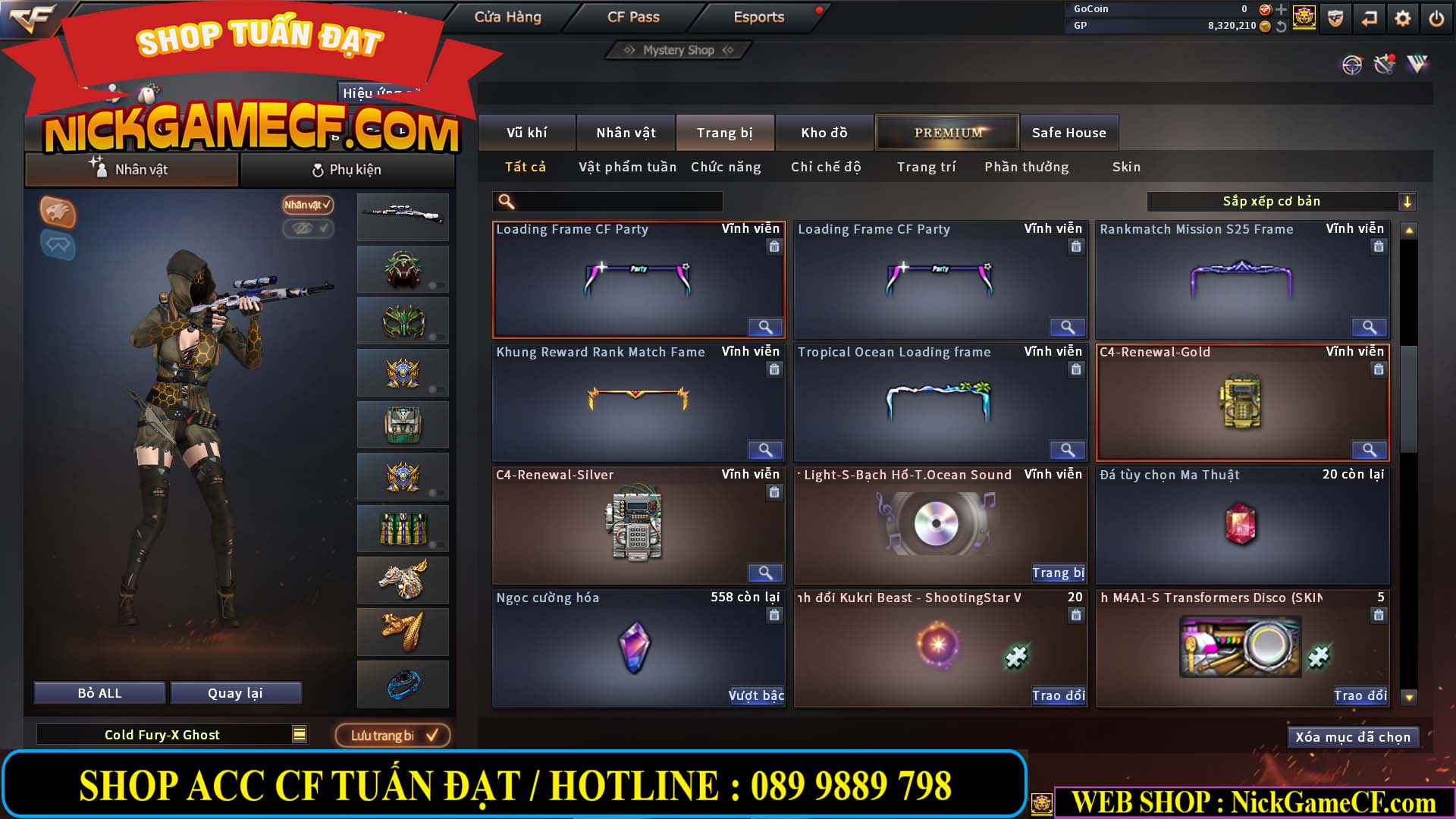 MÃ CF13310 - GIÁ : 6M2 - CHIẾN C4 - SNIP NÉT CĂNG - 48 VIP - VIP6