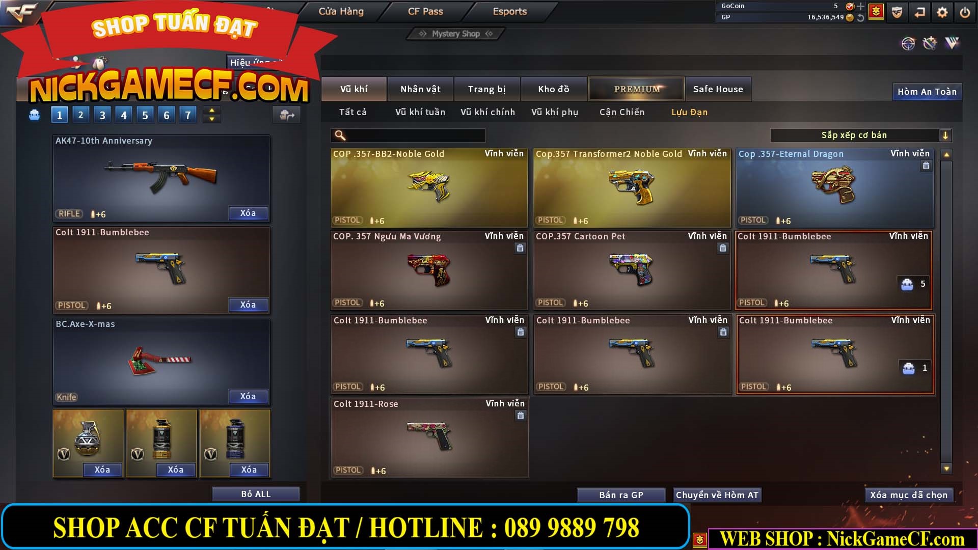 MÃ CF13352 - GIÁ : 3650K - CHIẾN C4 XINH XINH - 32 VIP - VIP5