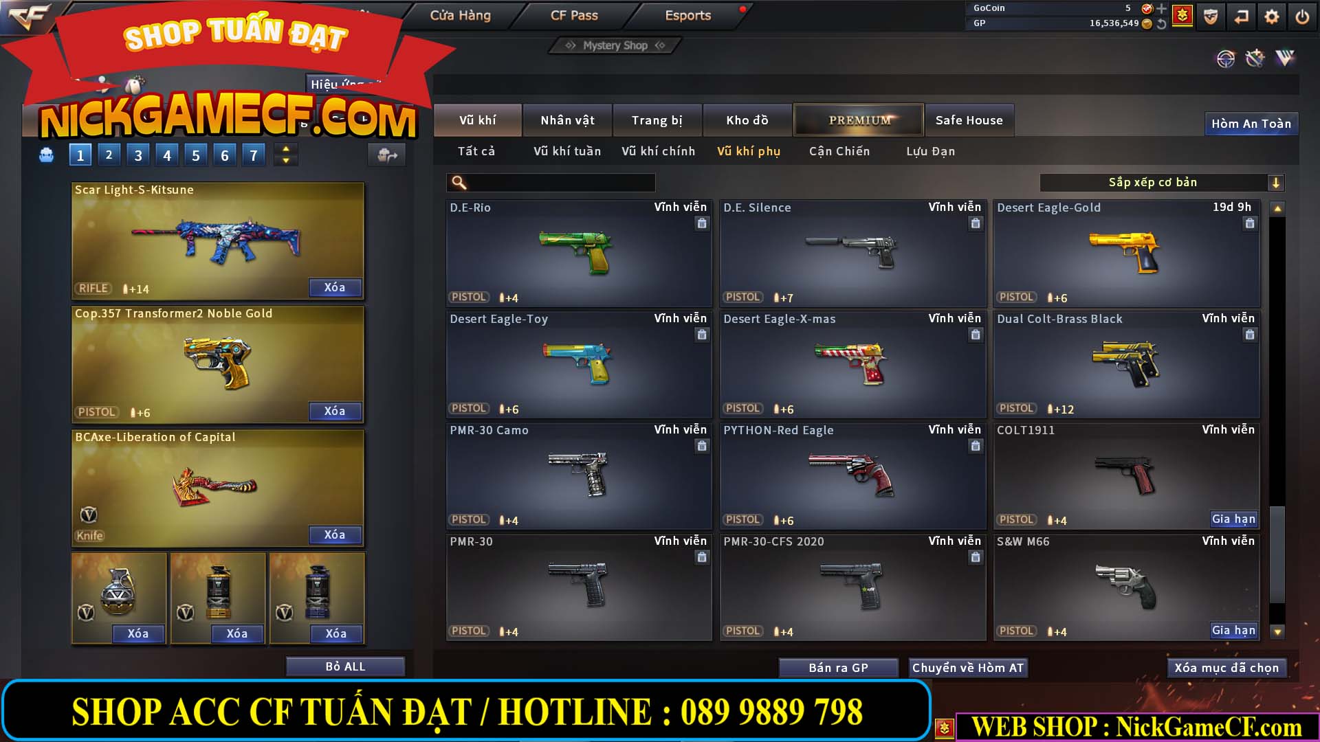 MÃ CF13352 - GIÁ : 3650K - CHIẾN C4 XINH XINH - 32 VIP - VIP5